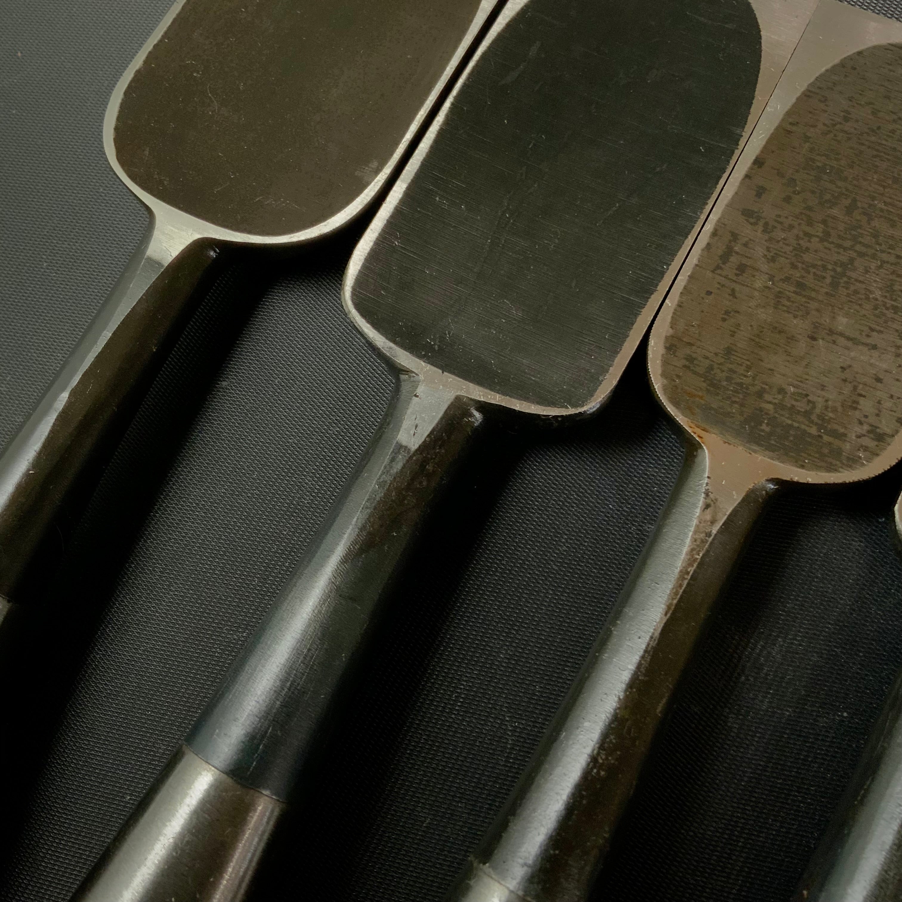 Old Stock Kanehiro Timber chisels 6piece set / 掘り出し物 兼弘 叩鑿 6本組