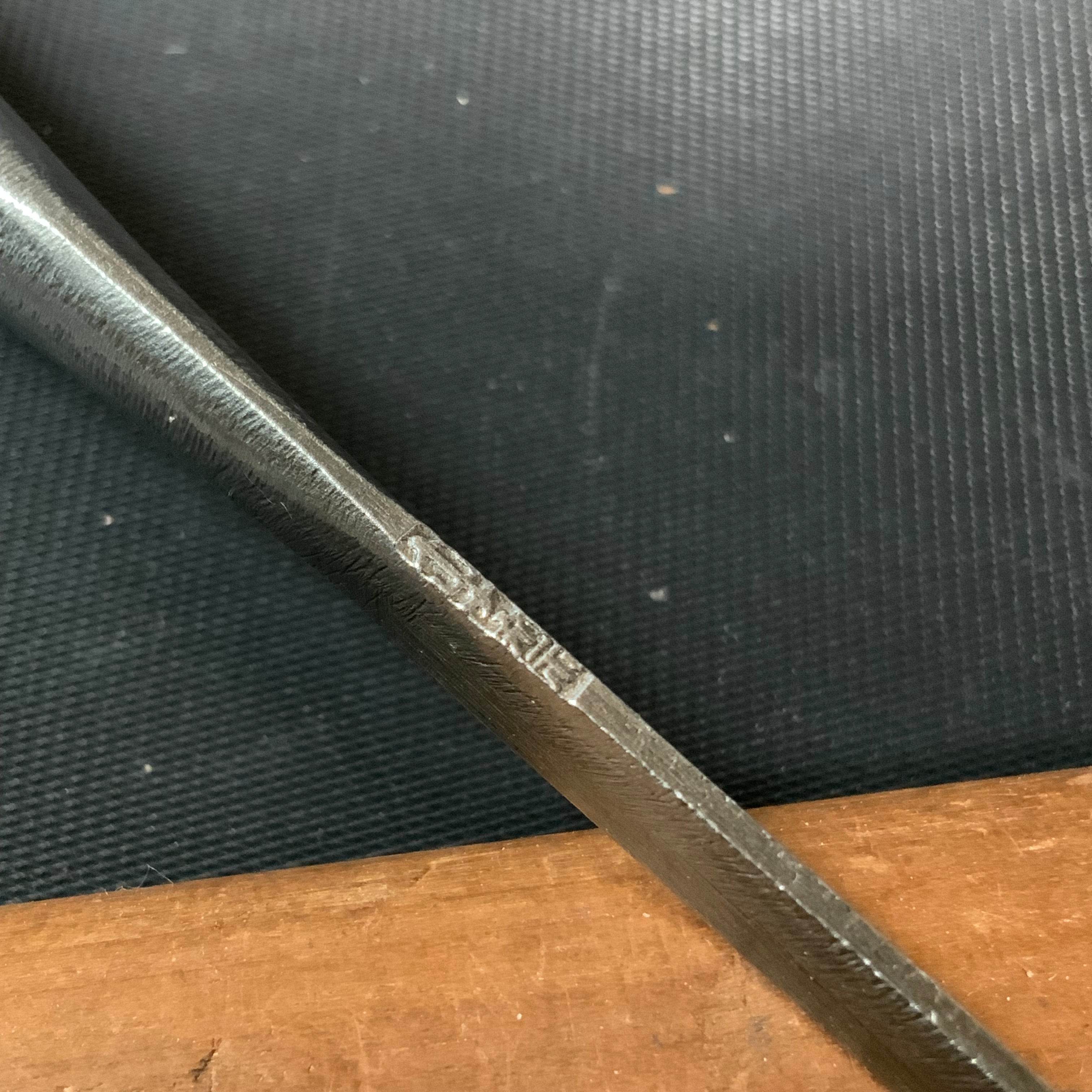 Tasai Bench chisels (Oirenomi) with blue steel 田斎作 磨き仕上 追入鑿 3mm