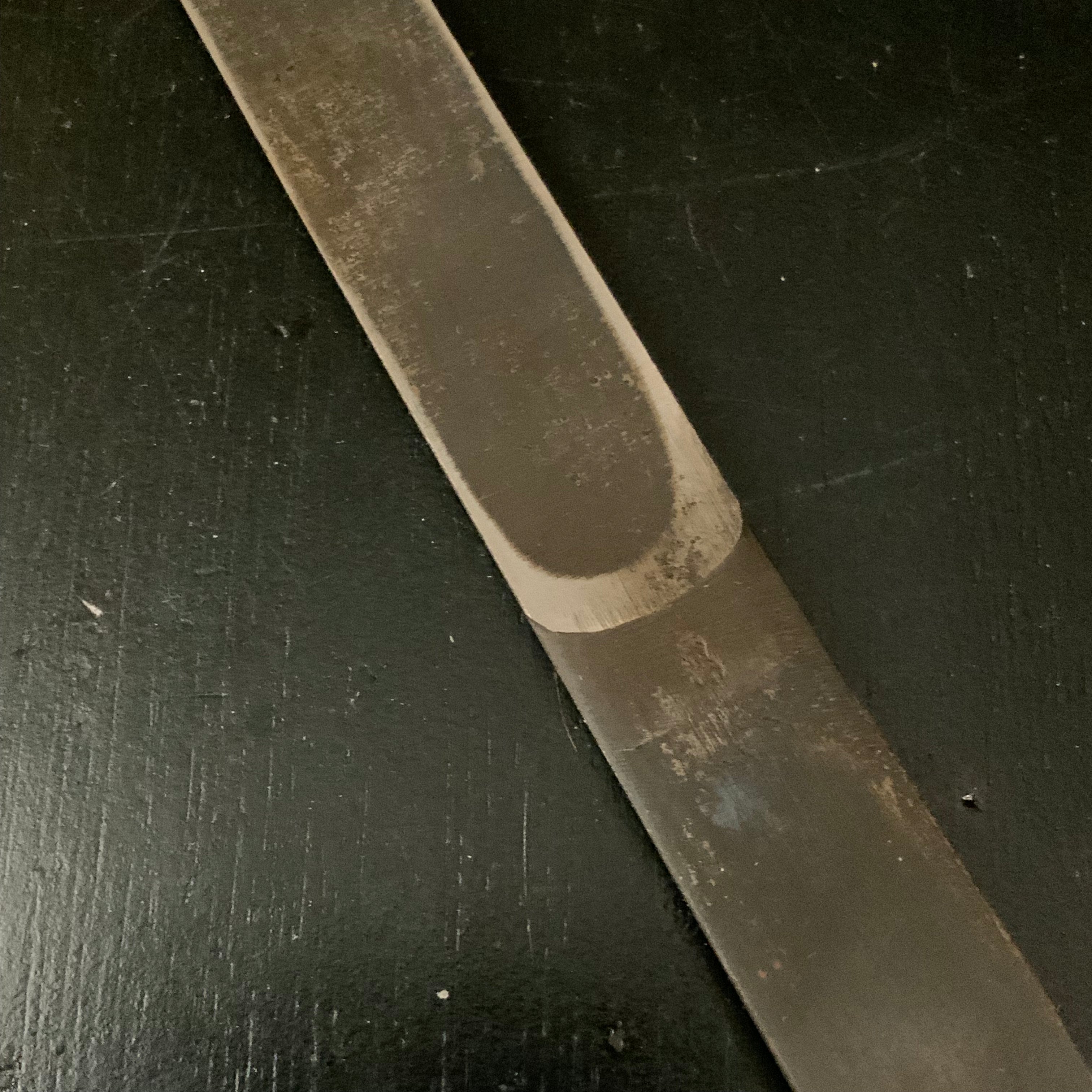 Old stock Hidari Hisasaku Kensaki Kiridashi Knives 掘出し物 左久作 剣先切出 桐箱付