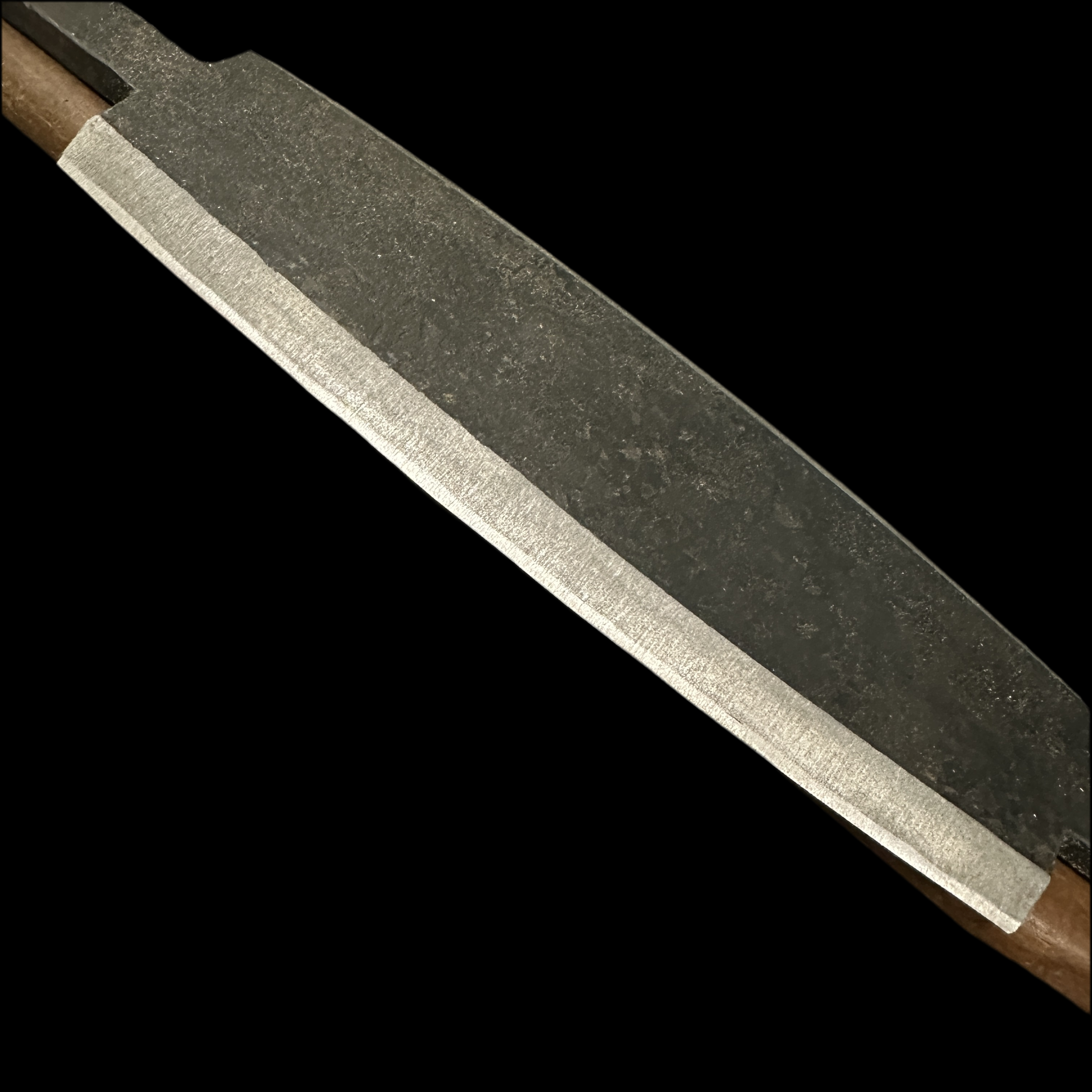 Sen woodwork Double-Edged blade by Yamamoto Kensuke 4th 山本健介 両刃木工用銑 180mm