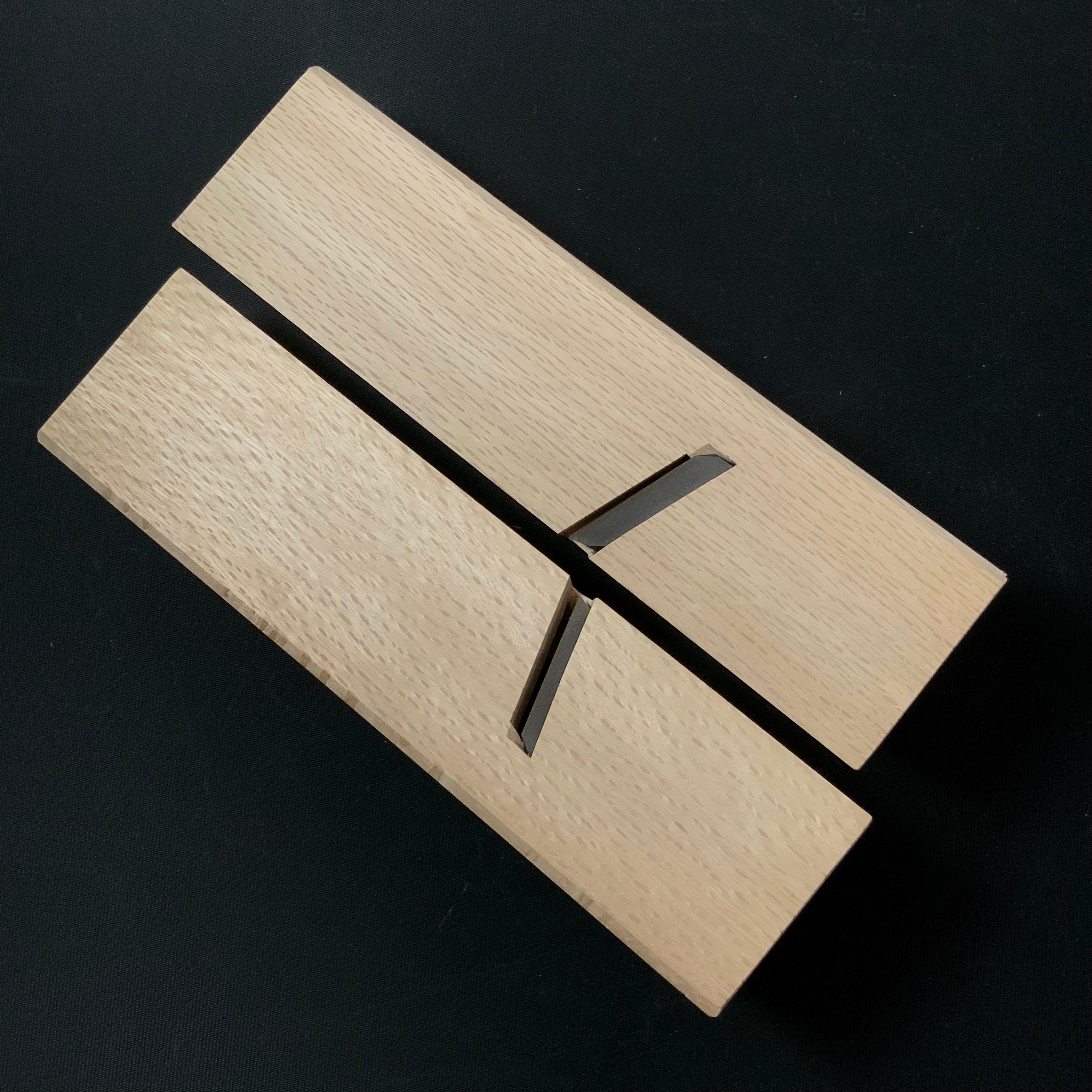 Kouetsu Special Rabbet Plane right and left By Komori 小森作 侊悦 蟻際鉋 左右