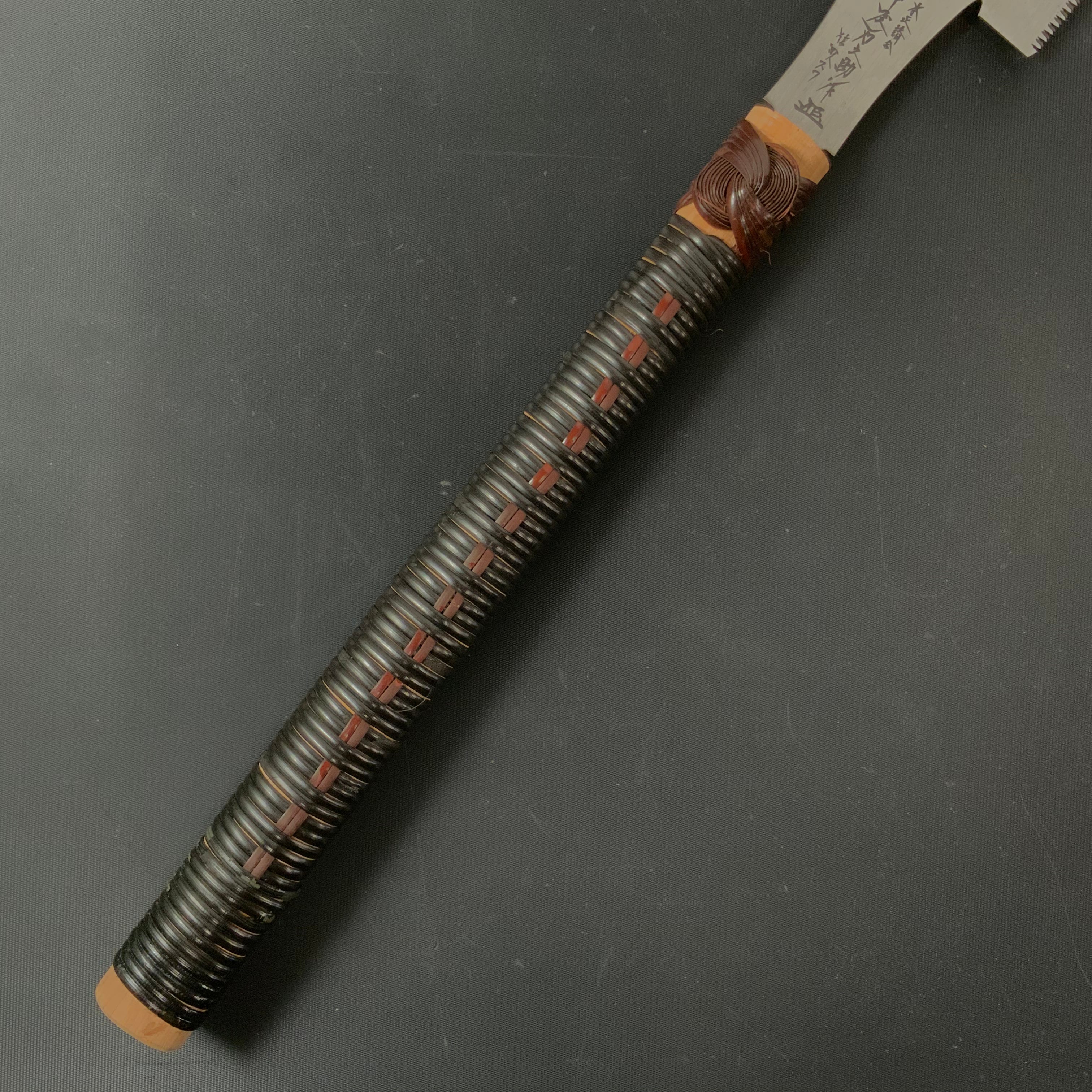 #80 Nagakatsu Double Edge (Ryoba) Saw with Eddy Type Handles For Soft Wood 長勝鋸 両刃鋸 渦巻き柄 針葉材用 270mm