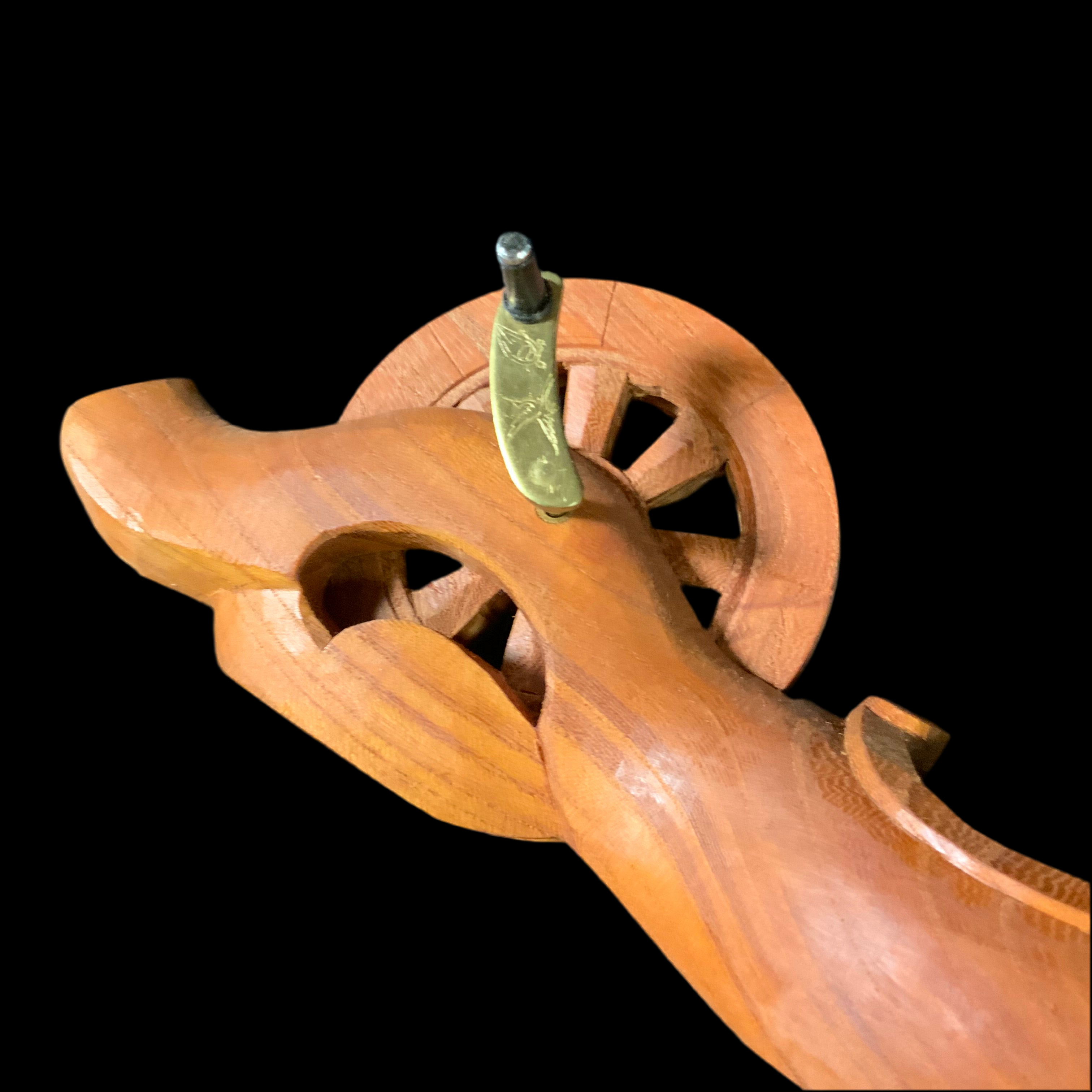 #ST59 坪辰作 新若葉 墨壺 255mm Japanese Carpenter Ink Pot Traditional Measuring Tools Sumitsubo by Tsubotatsu