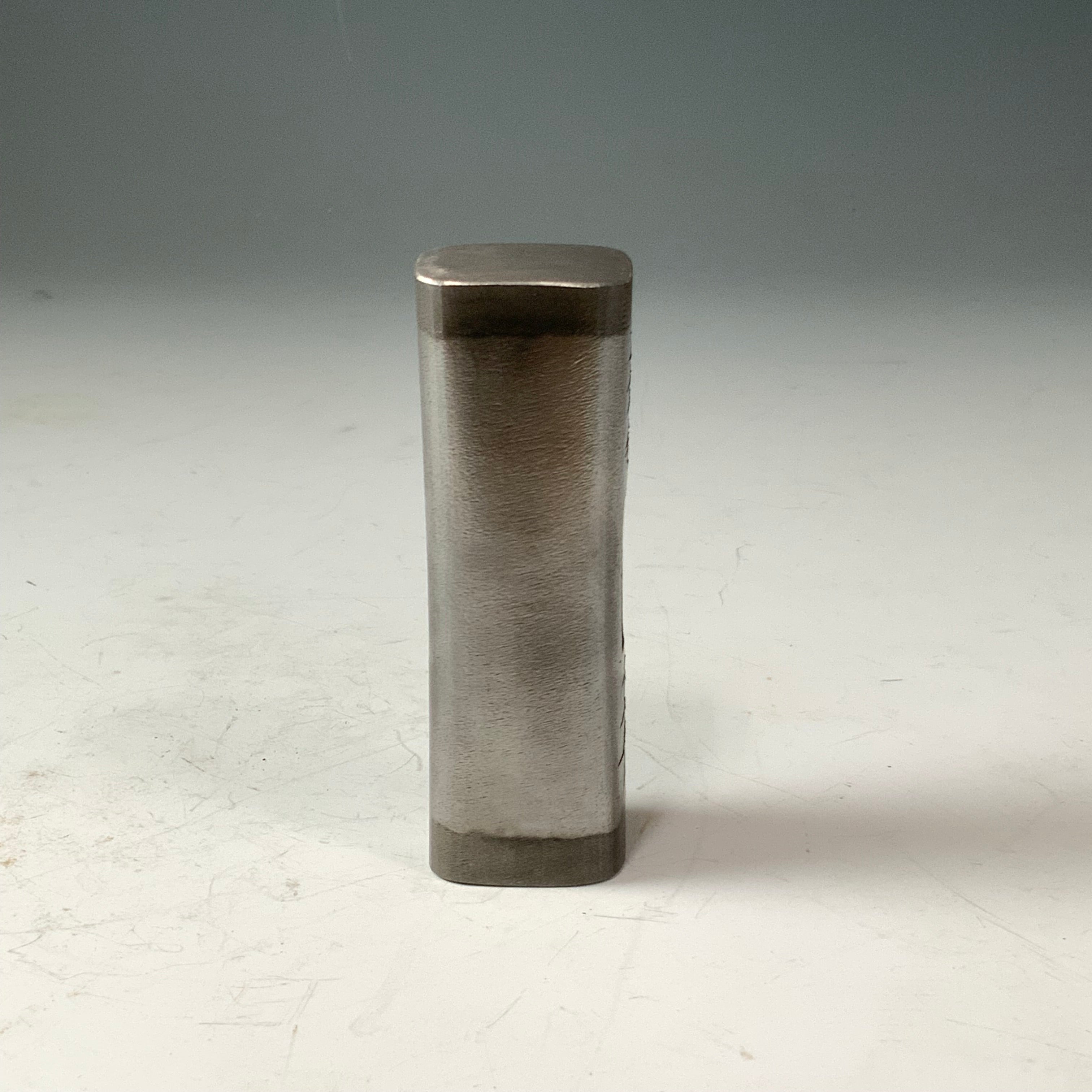 Doshinsai Masatsura Silver Hand made Pasting steel Square Hammers 道心斎正行 馬場正行氏作 鋼付四角玄翁 100匁 330g