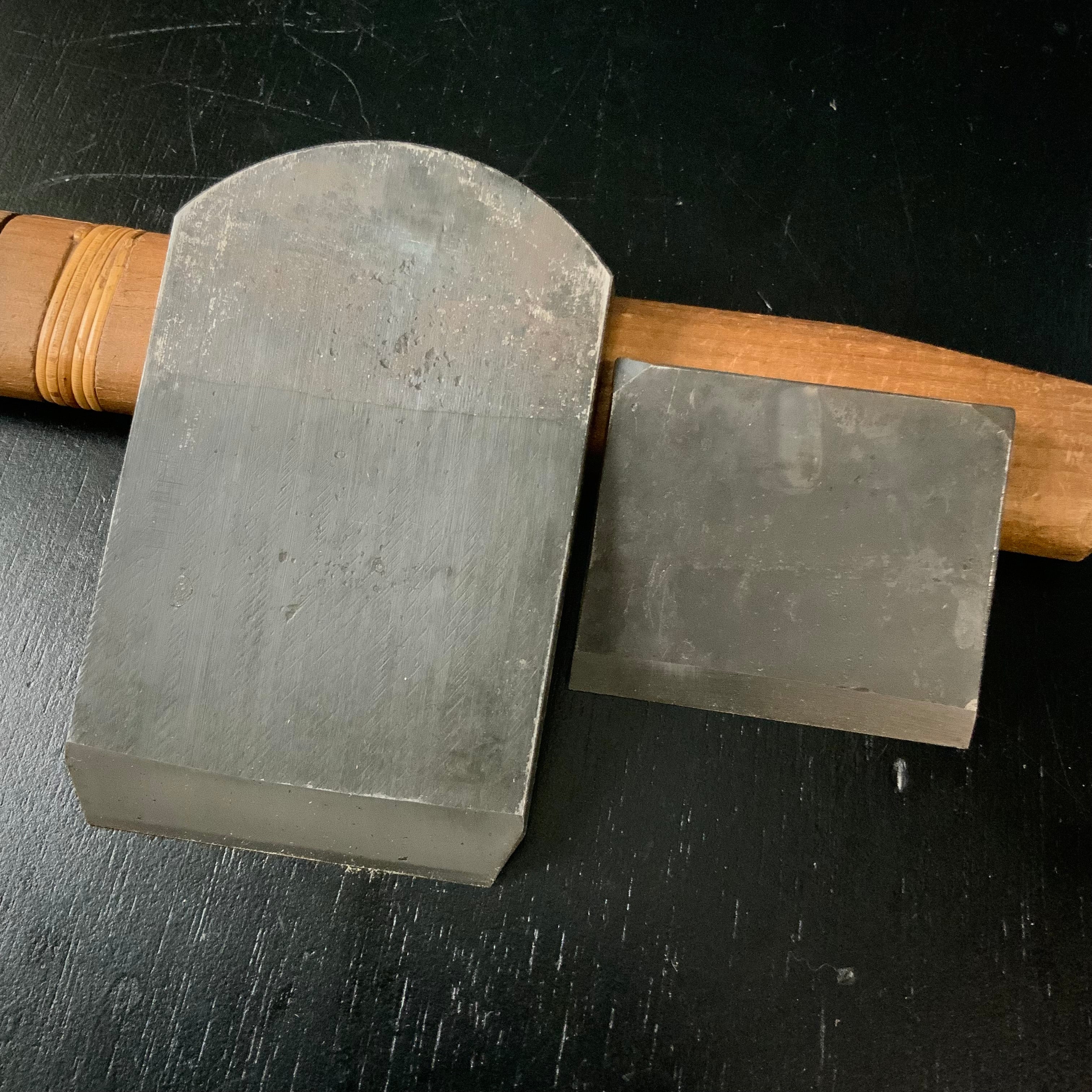 Old stock Yoshihiro Smoothing Plane Blades (Kanna) 掘り出し物 義廣 鉋刃のみ 70mm