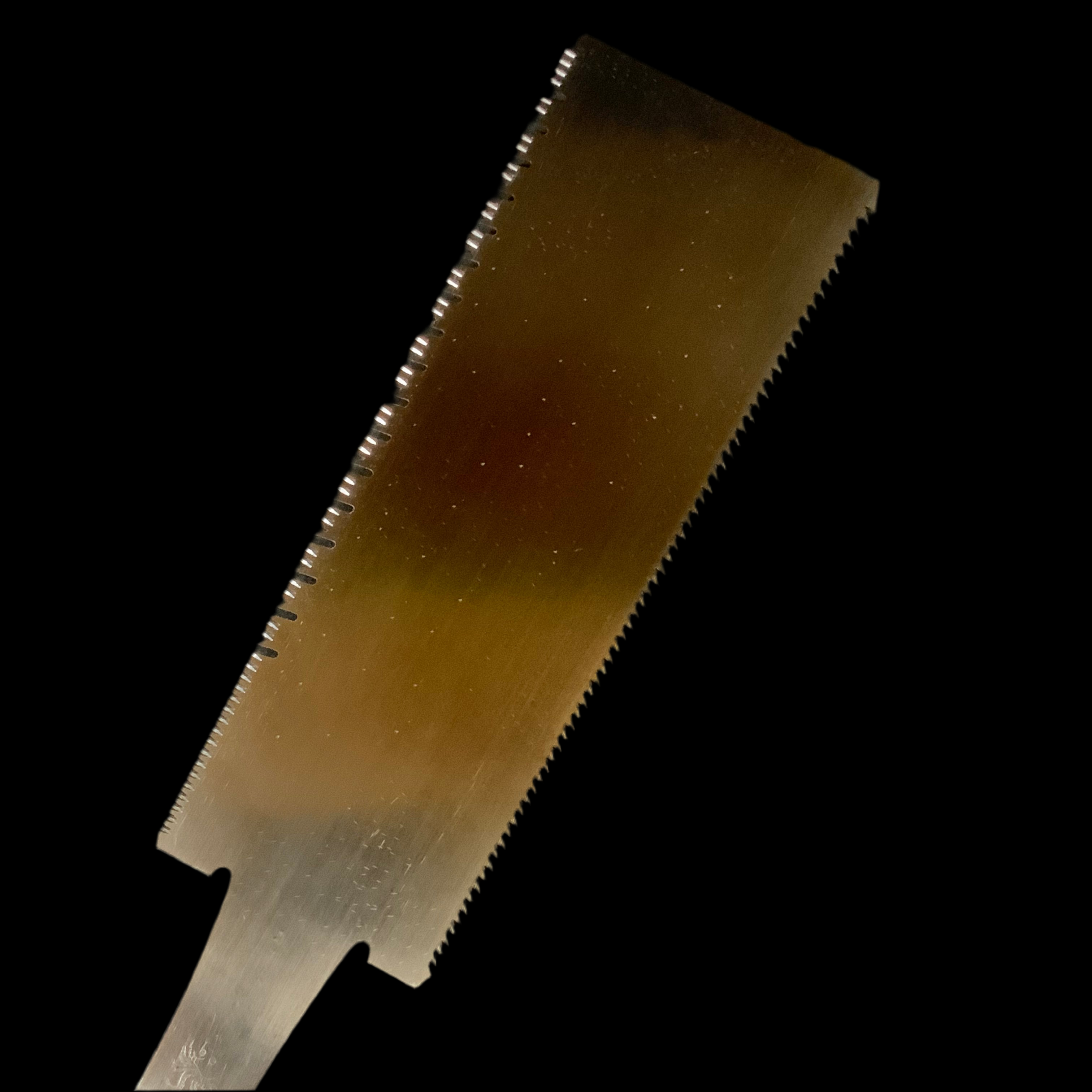 #220 Nagakatsu Double Edge Saw Eddy Type Handles set by Kurashige For Softwood 長勝鋸 渦巻き柄 両刃鋸 針葉材用 240mm