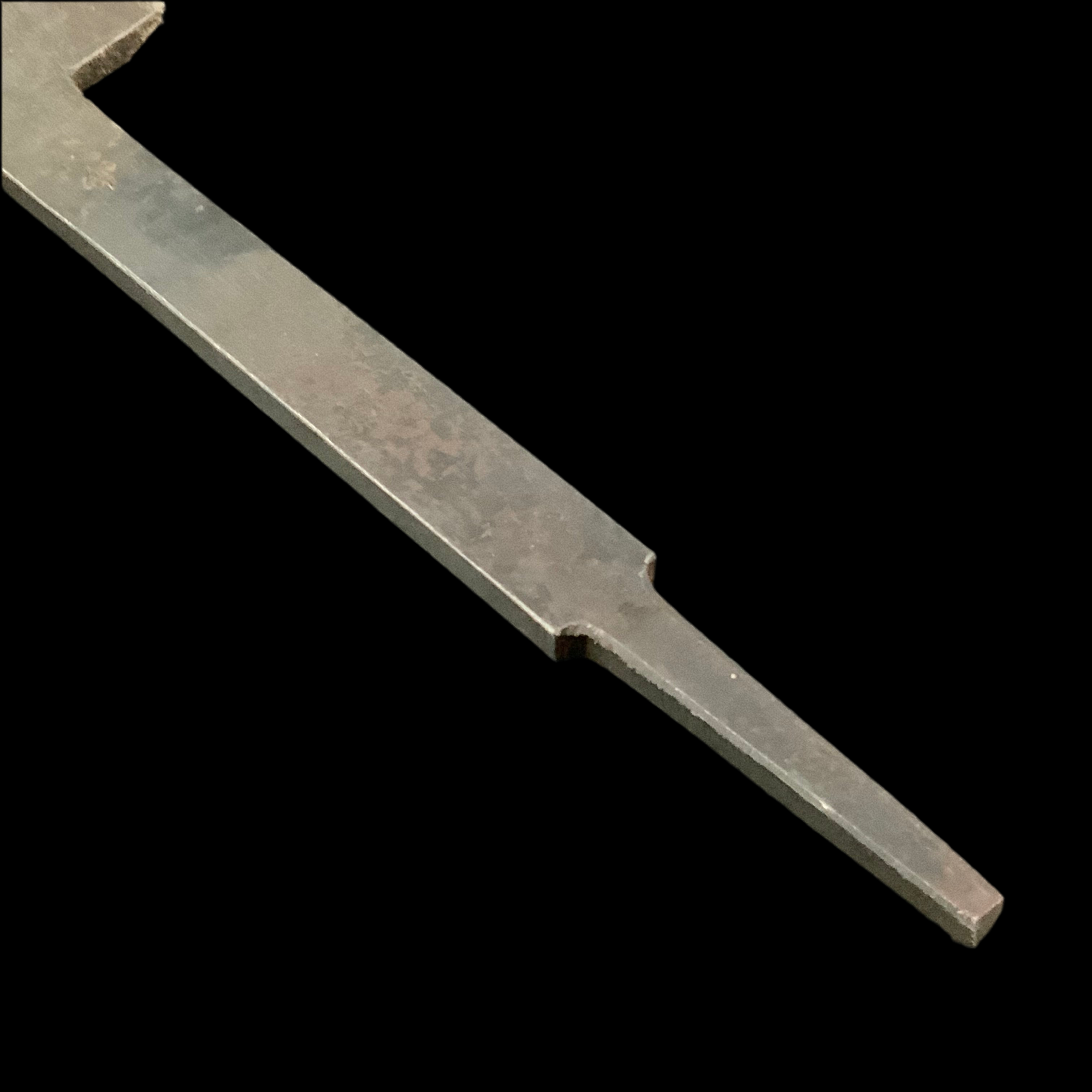 Sen woodwork Double-Edged blade by Yamamoto Kensuke 4th 山本健介 両刃木工用銑 180mm