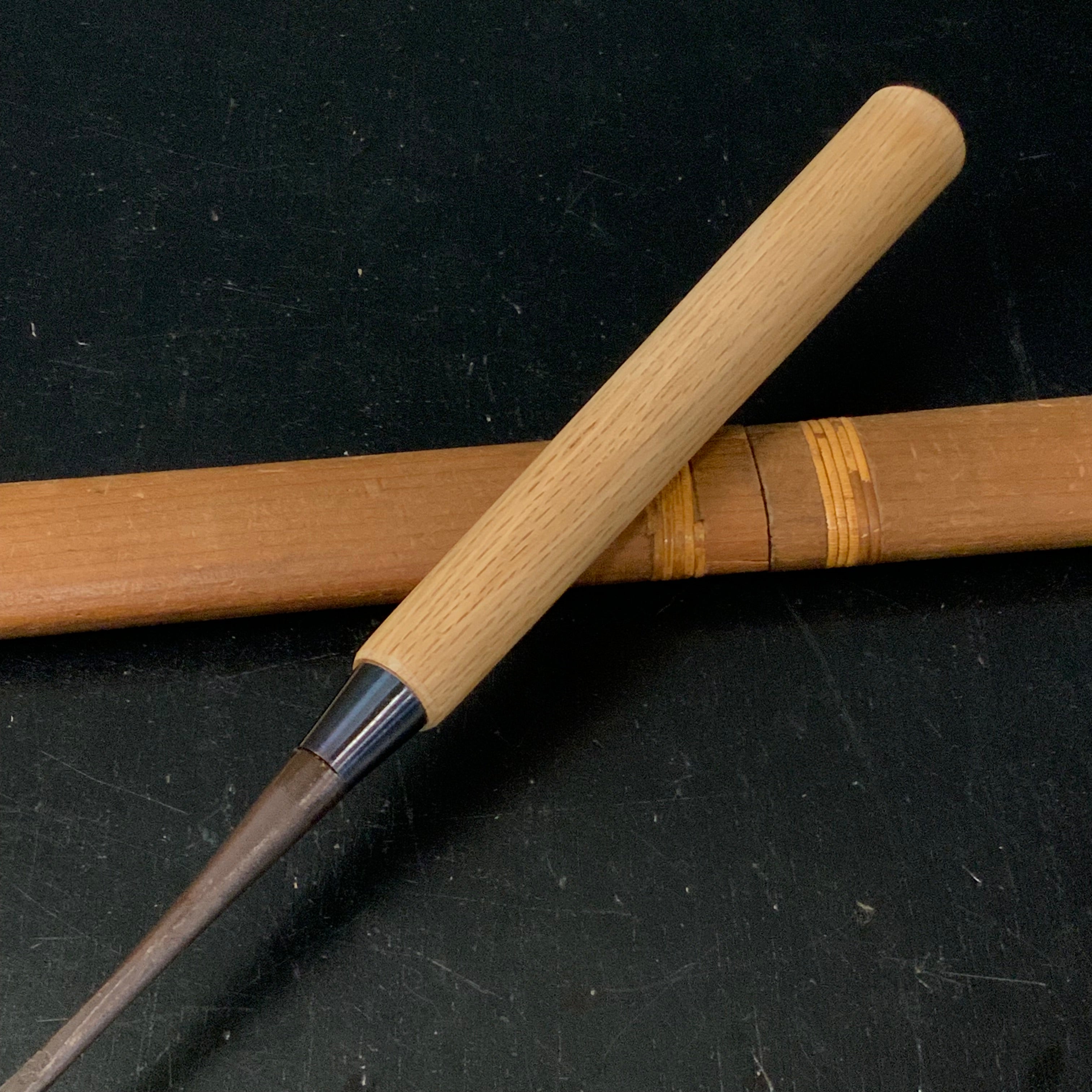 Old stock Hirayoshi Dovetail Trowel chisels (Kotenomi) 掘出し物 平義 鎬 鏝鑿 kotenomi 9mm