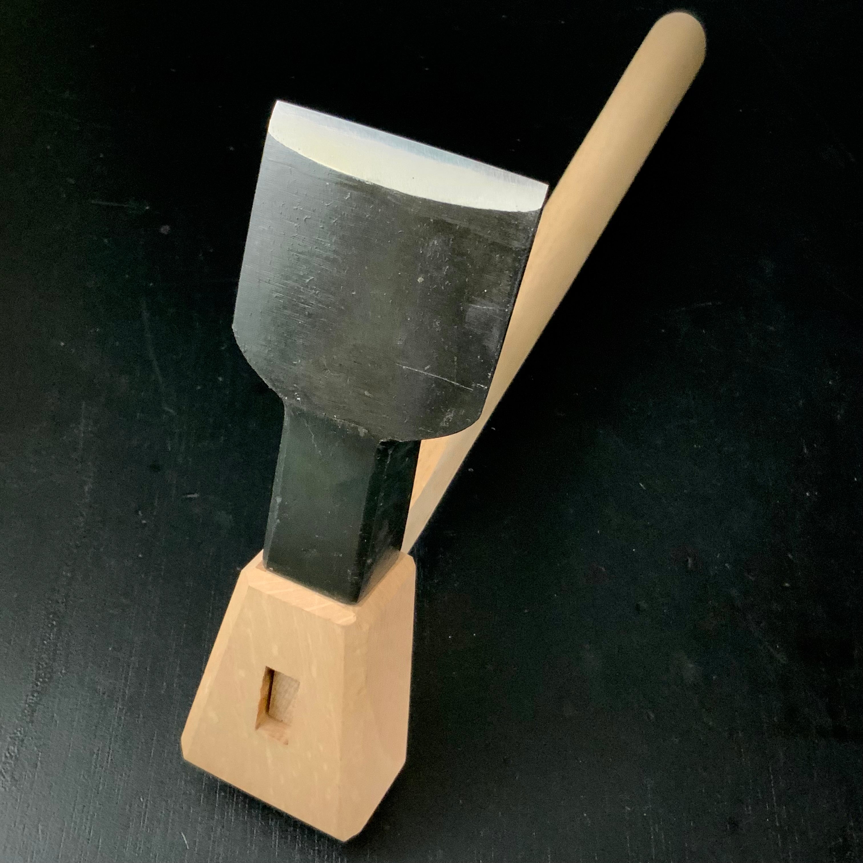 Old stock Japanese Carpenter's Adze Small Chouna 掘出し物 手斧 60mm