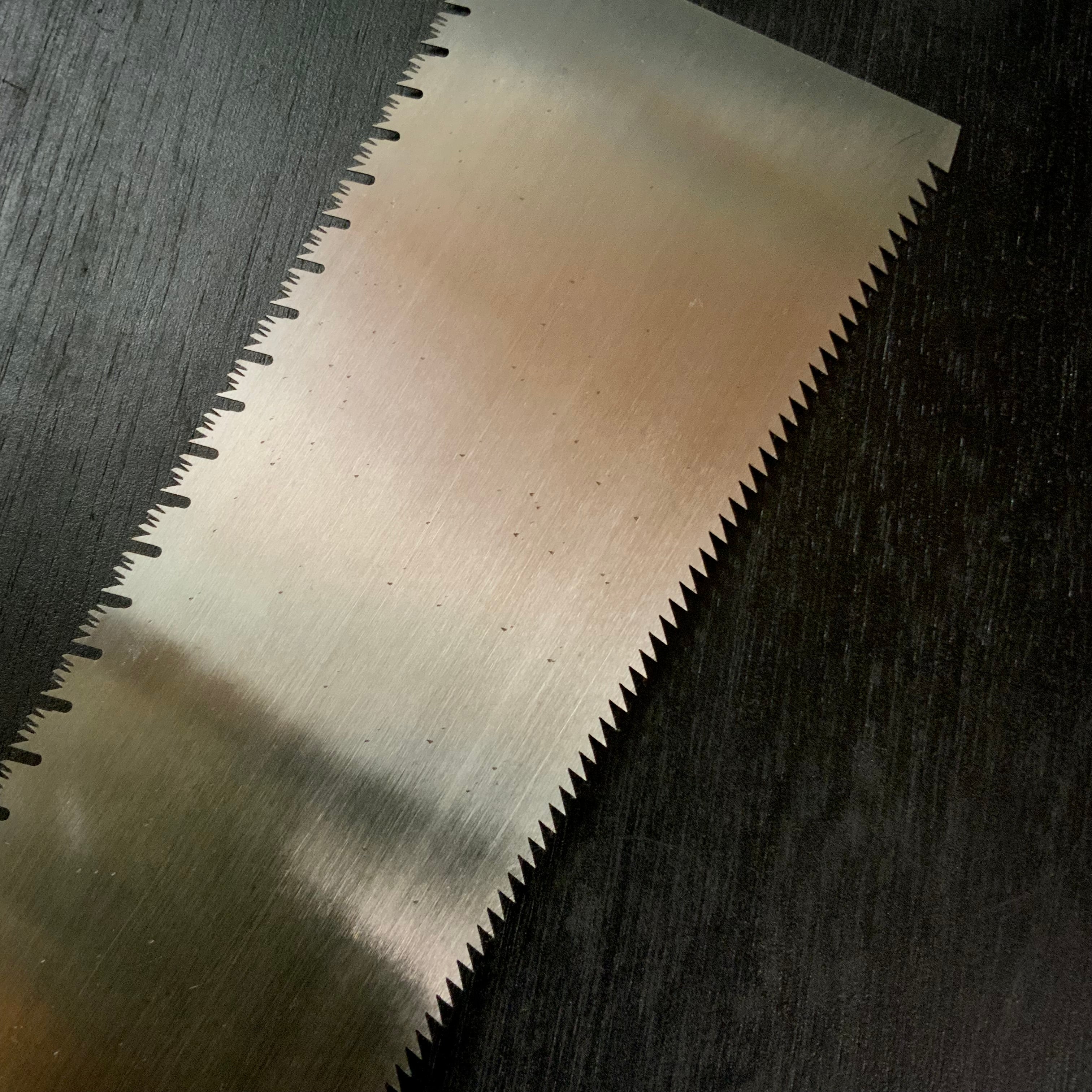 #127 Nagakatsu Double Edge Saw Rip cut 長勝鋸 両刃鋸 225mm