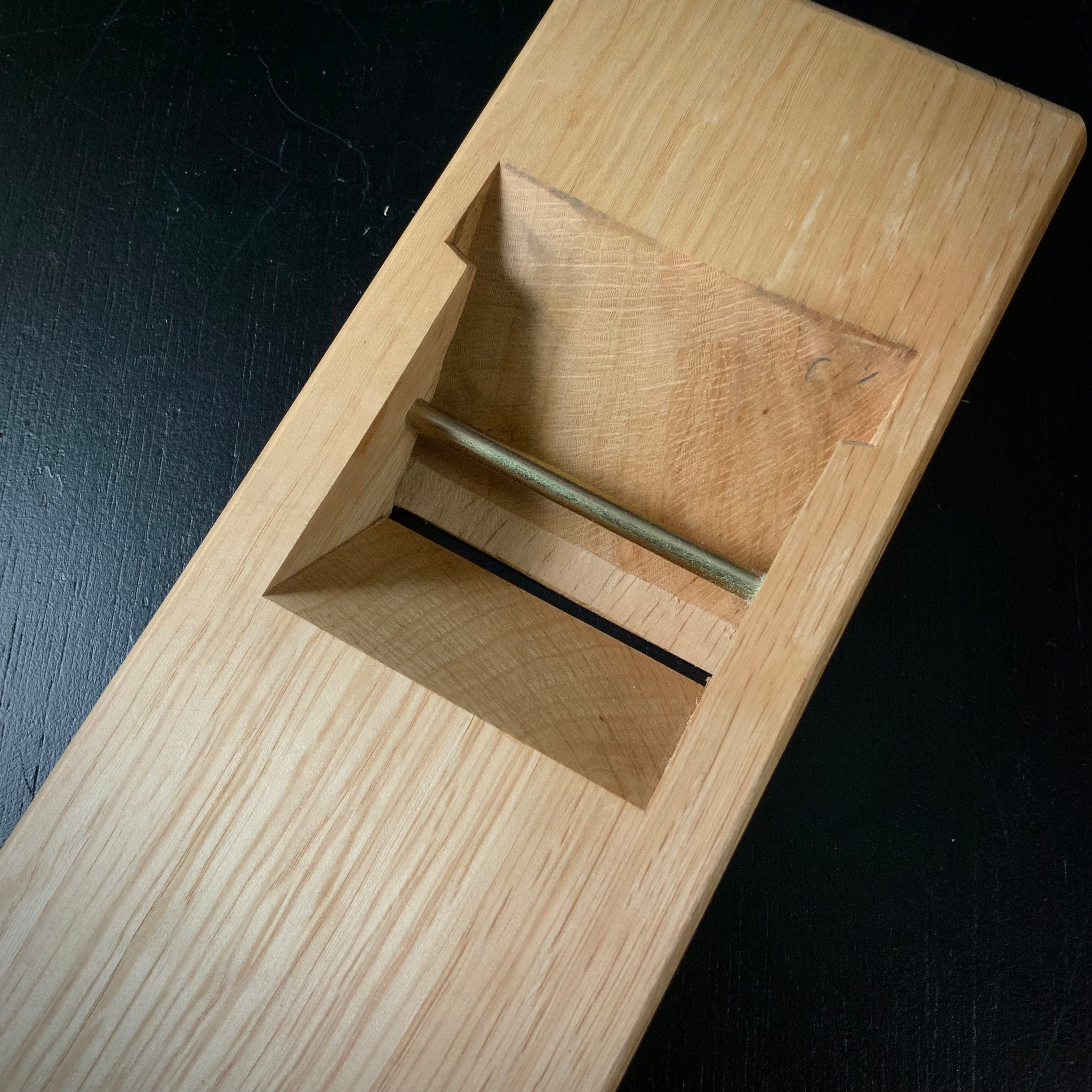 Osafune Smoothing Plane (Kanna) by Inoi Kiyoji 猪井清次作 長舟 仕上げ鉋 70mm