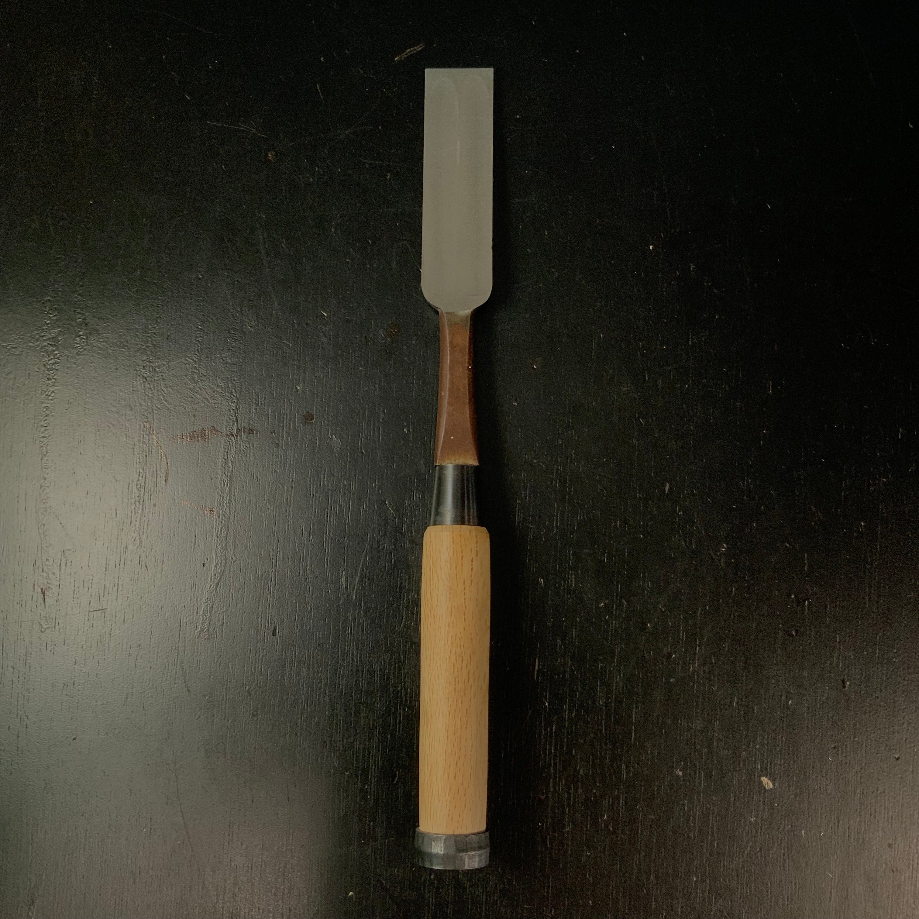 Old Stock Masamitsu Hiramachi chisels Double Ura 掘出し物 正光 平待鑿 二つ裏 30mm