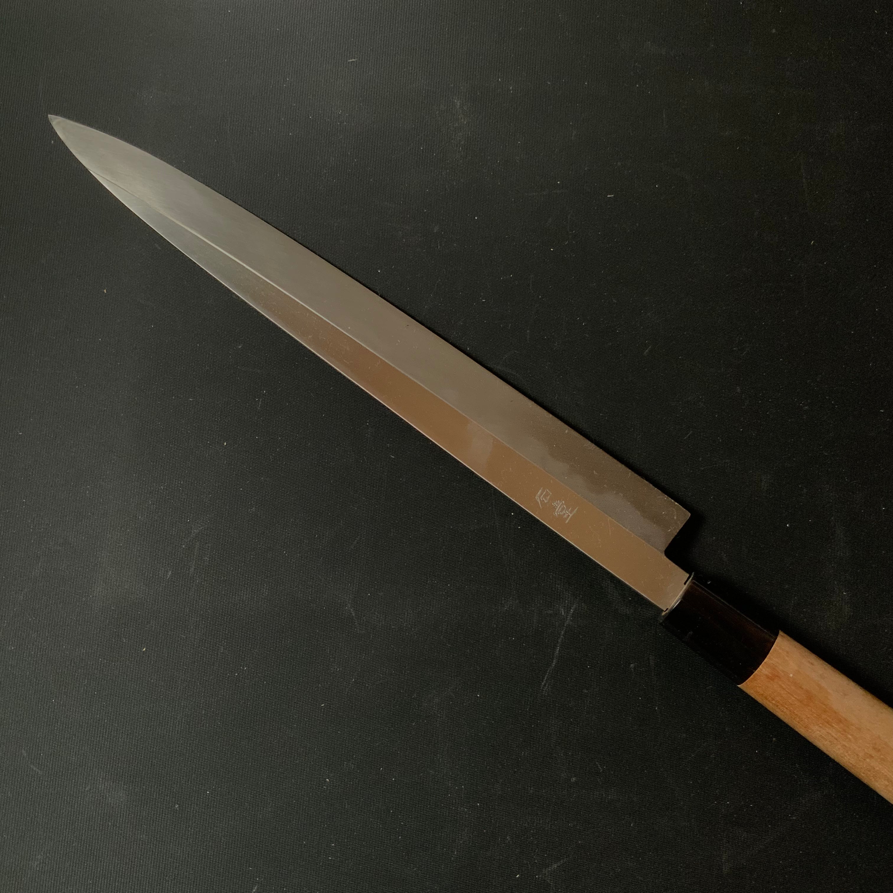 Ishido Yanagiba Bocho with Blue steel kitchen knife 石堂 青紙鋼 柳刃包丁 300mm