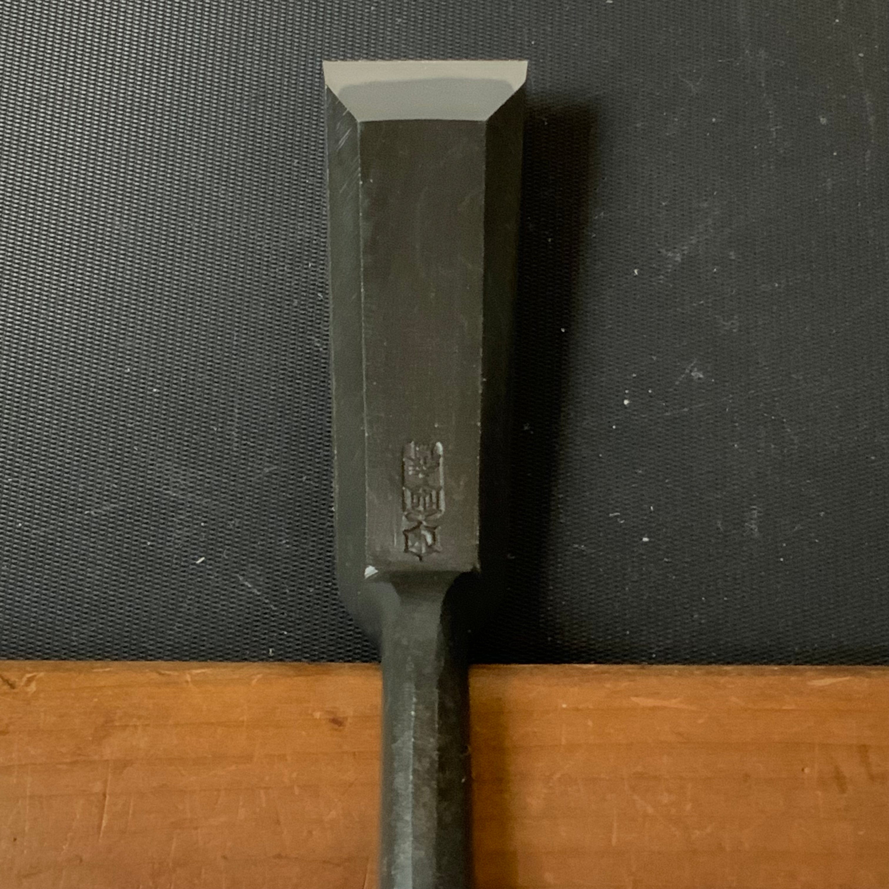 Tasai Timber Bachi(Kotenomi) chisels with blue steel 田斎作 コテ鑿バチ 白樫柄 24mm