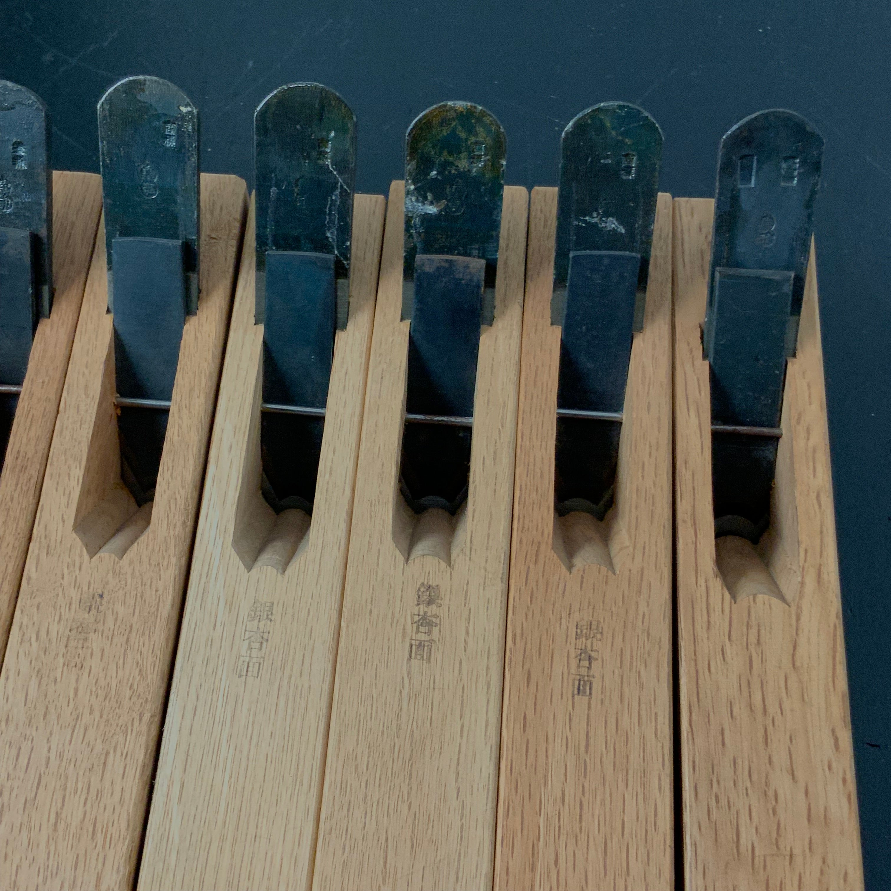 Old stock Traditional Chamfer Plane Ginnanmen 掘出し物 面取鉋 銀杏面