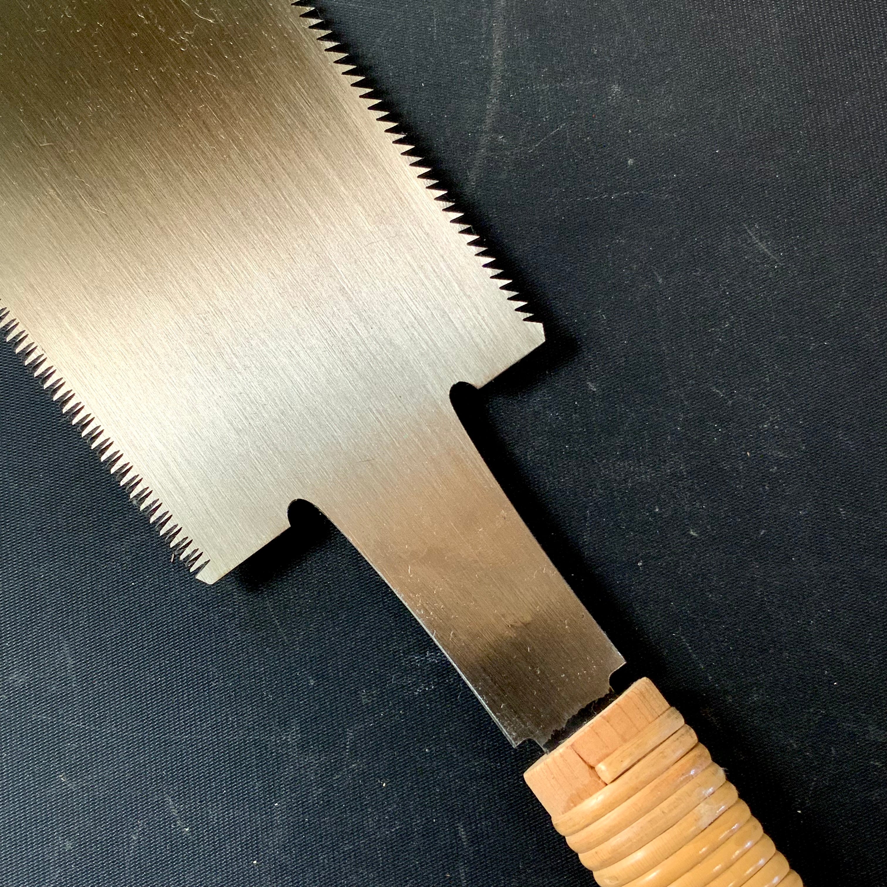 #R52 Double Edge Saw with Eddy Type Handles set by Kurashige 両刃鋸 250mm