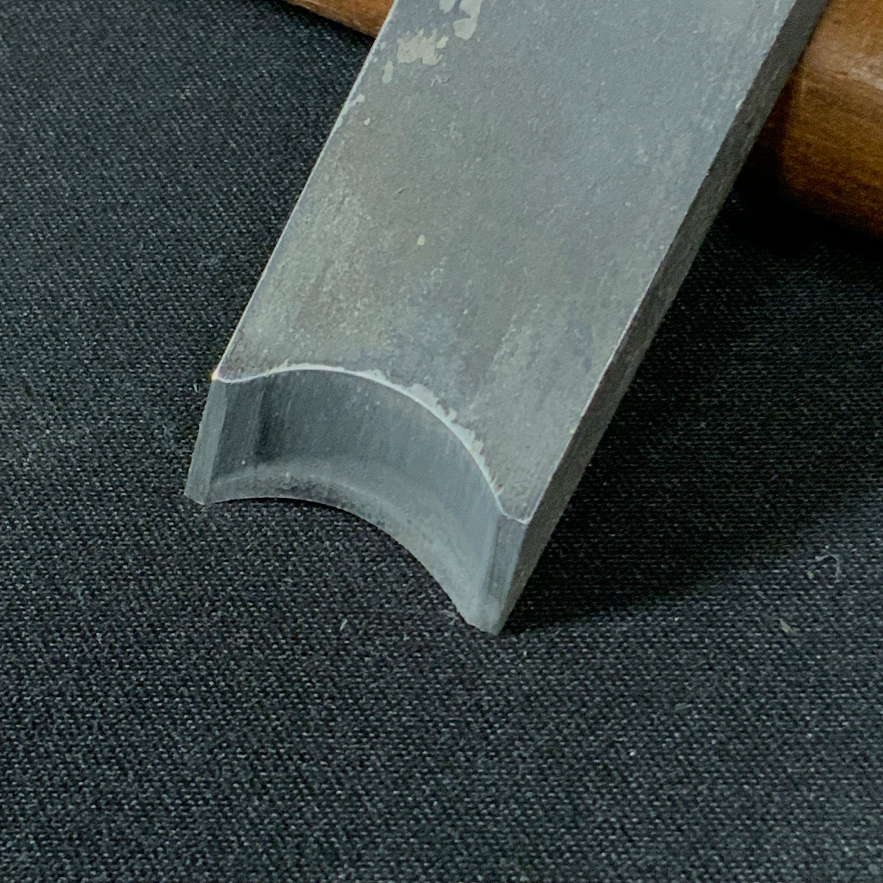 関川誠吉作 細工 豆内丸鉋 18mm Mini Round Plane with Blue steel by Seikichi Sekikawa
