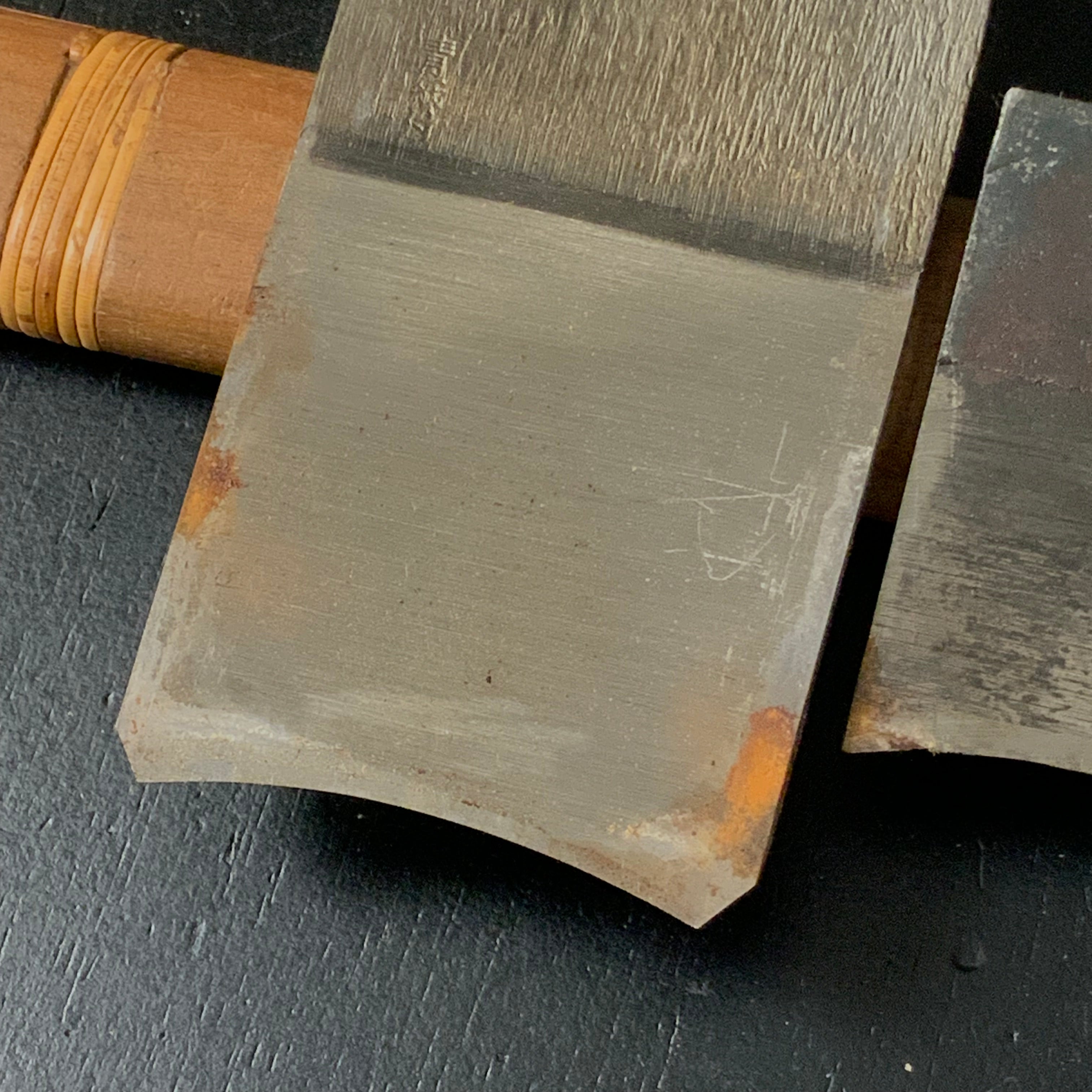 Old stock Small Rounding Plane (Uchimaru Kanna) 掘出し物 内丸鉋 60mm