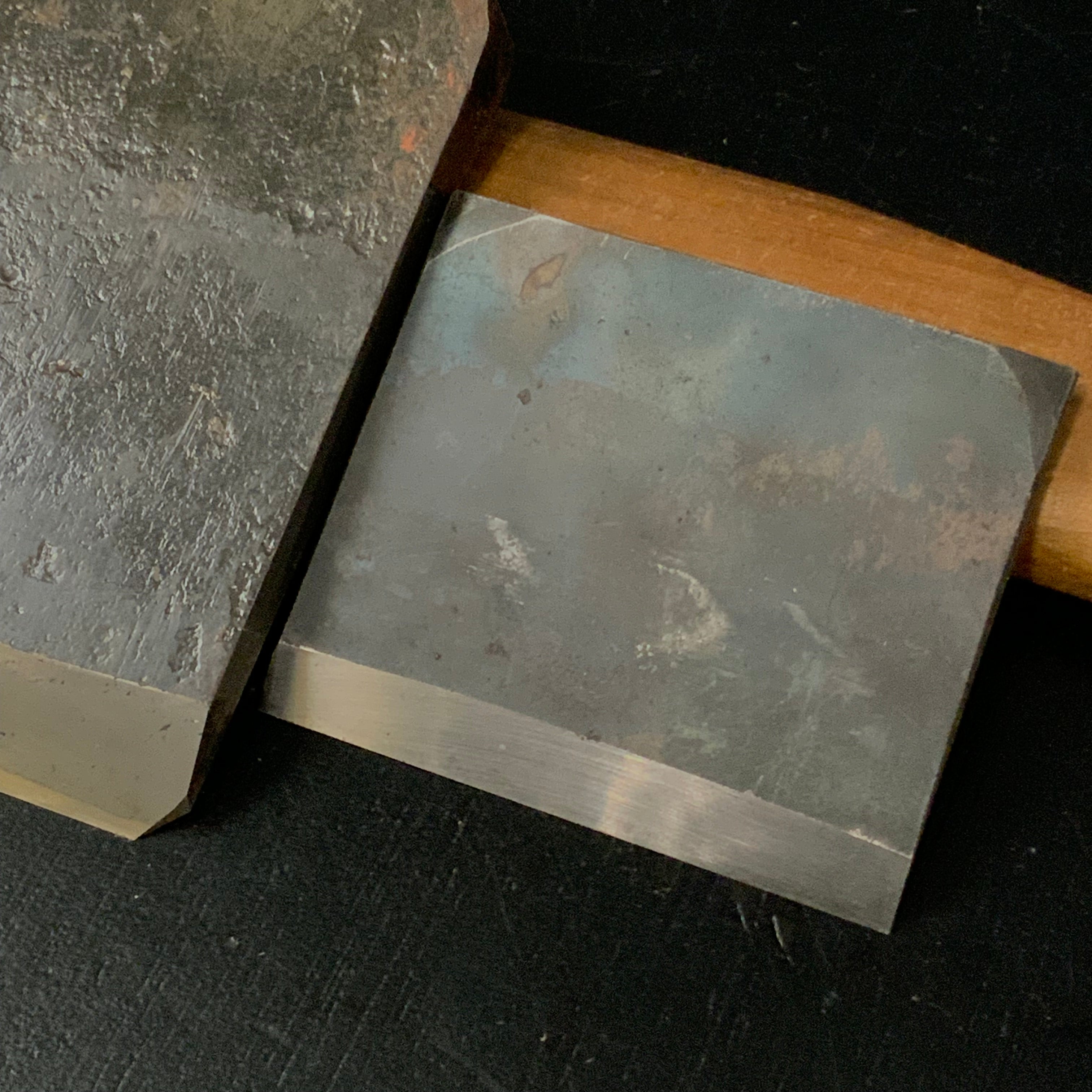 Riyu Used Smoothing Plane by Tsutsumi Tomoichi 中古品 堤朋一 龍 仕上鉋 70mm