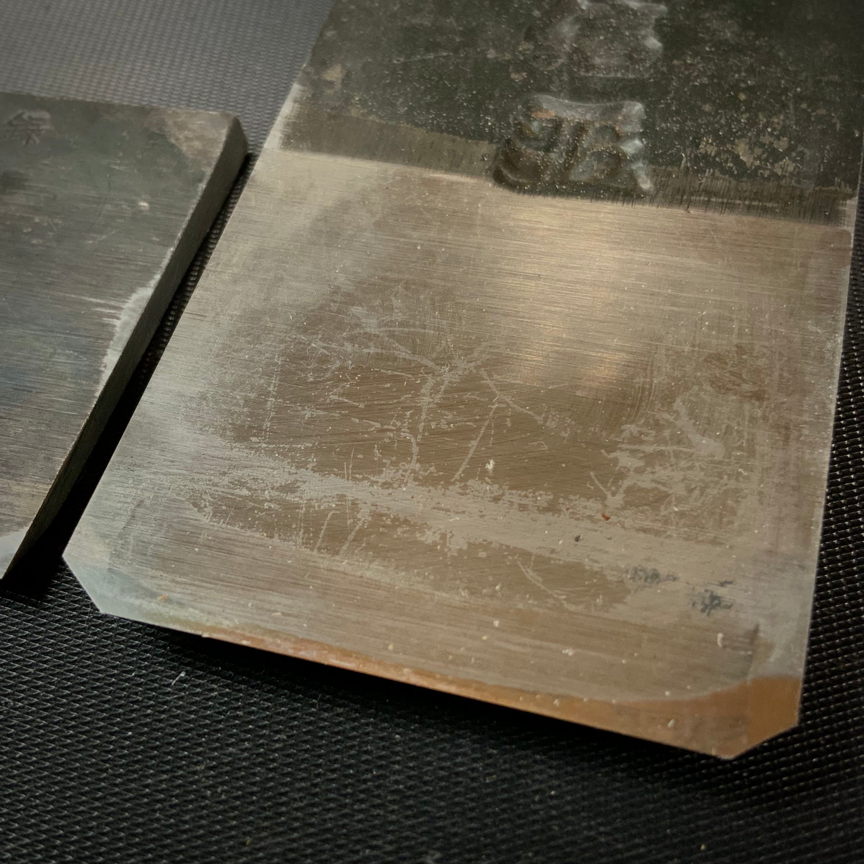 Kenshin Smoothing Plane with Blue steel 仕上げ鉋 謙信 青紙鋼 49mm