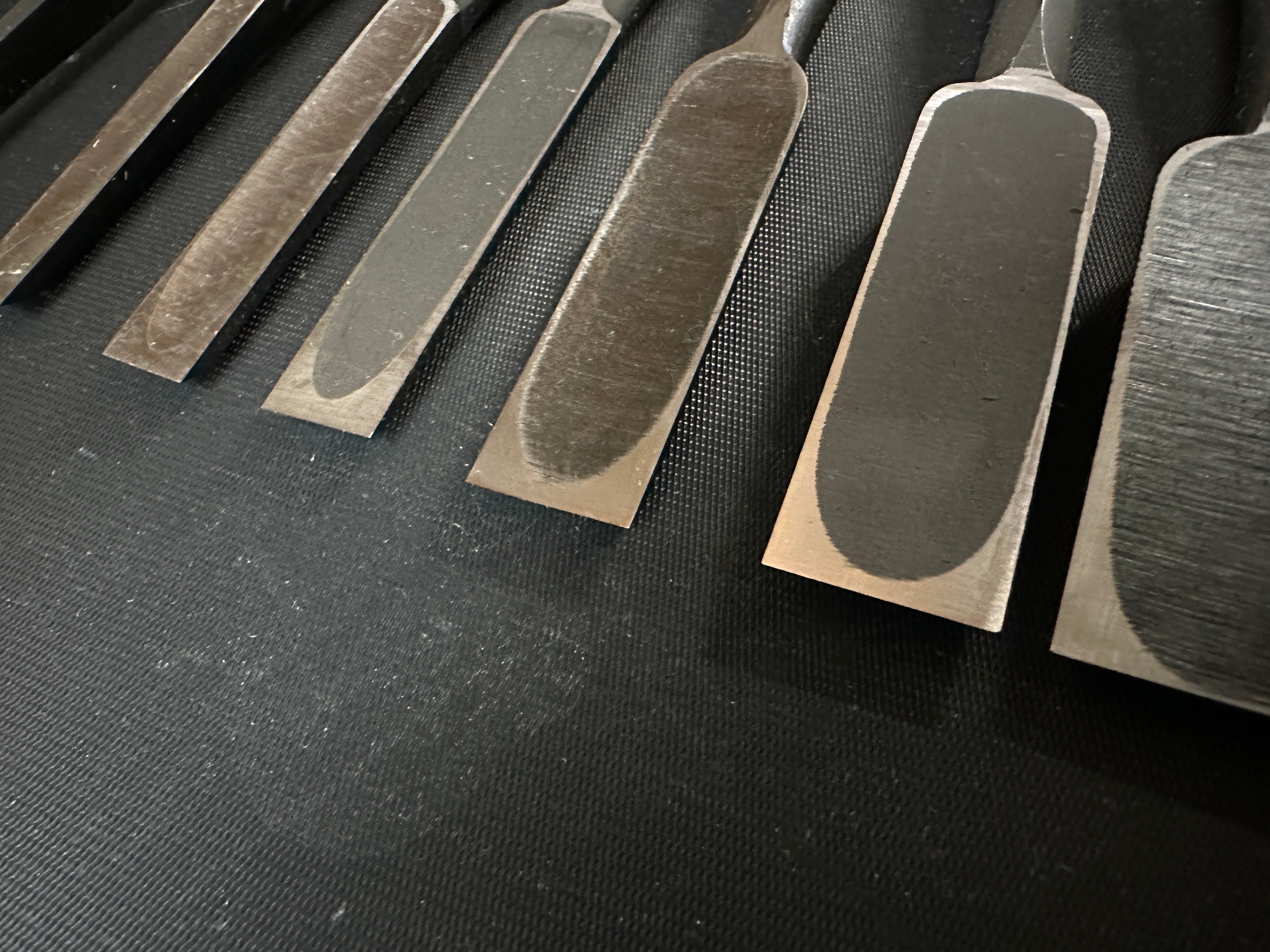 #M137 初心者向け混合セット ベンチノミセット by 不明のスミス バラ鑿合わせ 初心者におすすめ追入組鑿作者不明