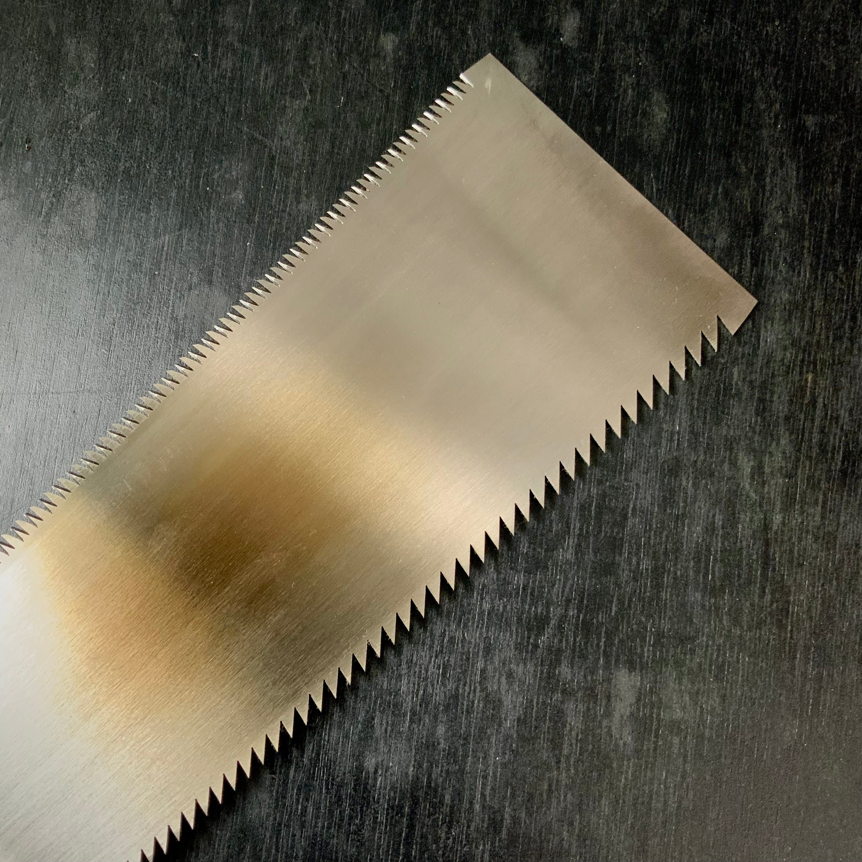 #R57 Double Edge Saw with Eddy Type Handles set by Kurashige 両刃鋸 295mm