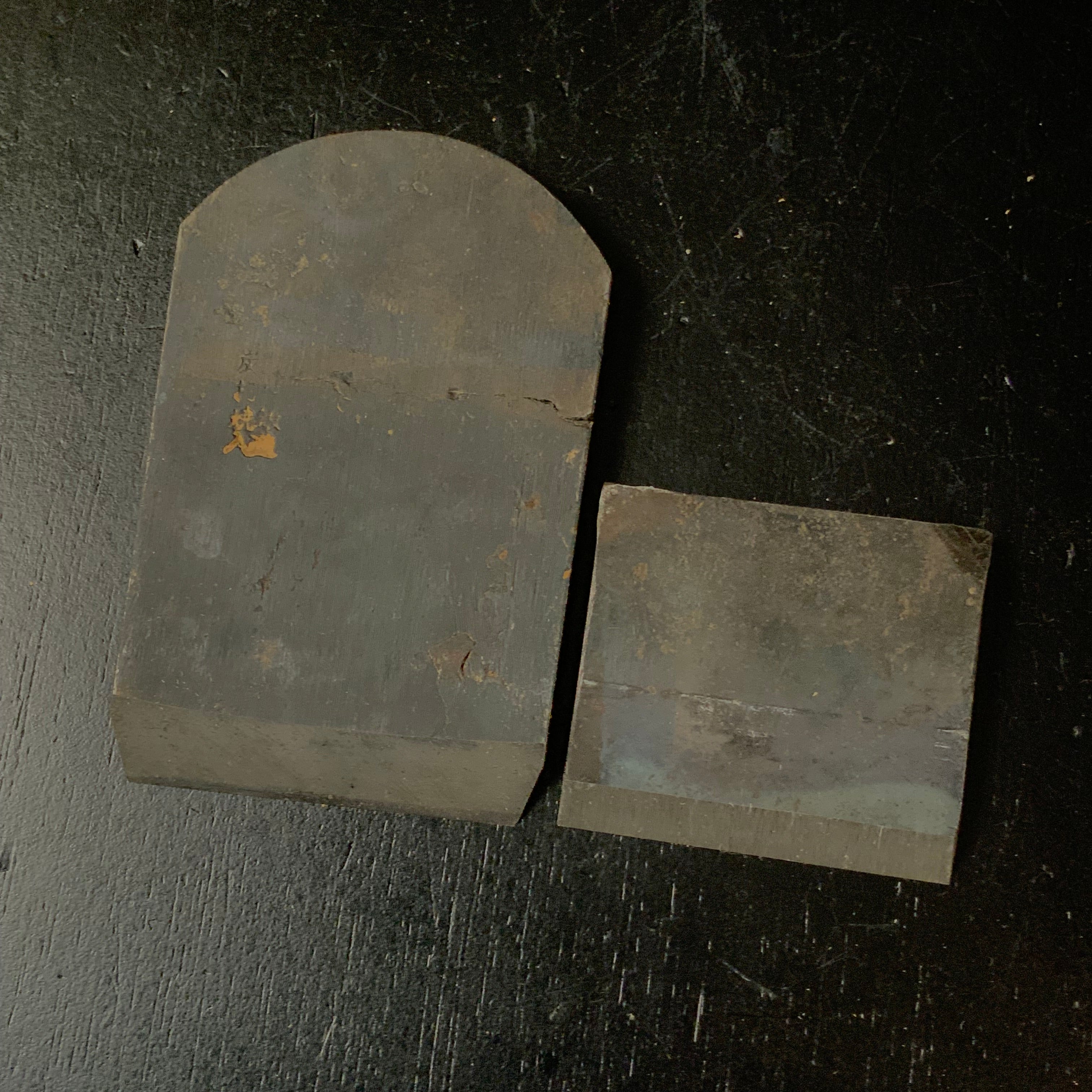 Old stock Sekimagoru #3 Smoothing Plane(Kanna) by Sekikawa Rinkichi 掘り出し物 関孫六 関川林吉作 口包台 本仕込 仕上げ鉋 黒檀口埋台 70mm