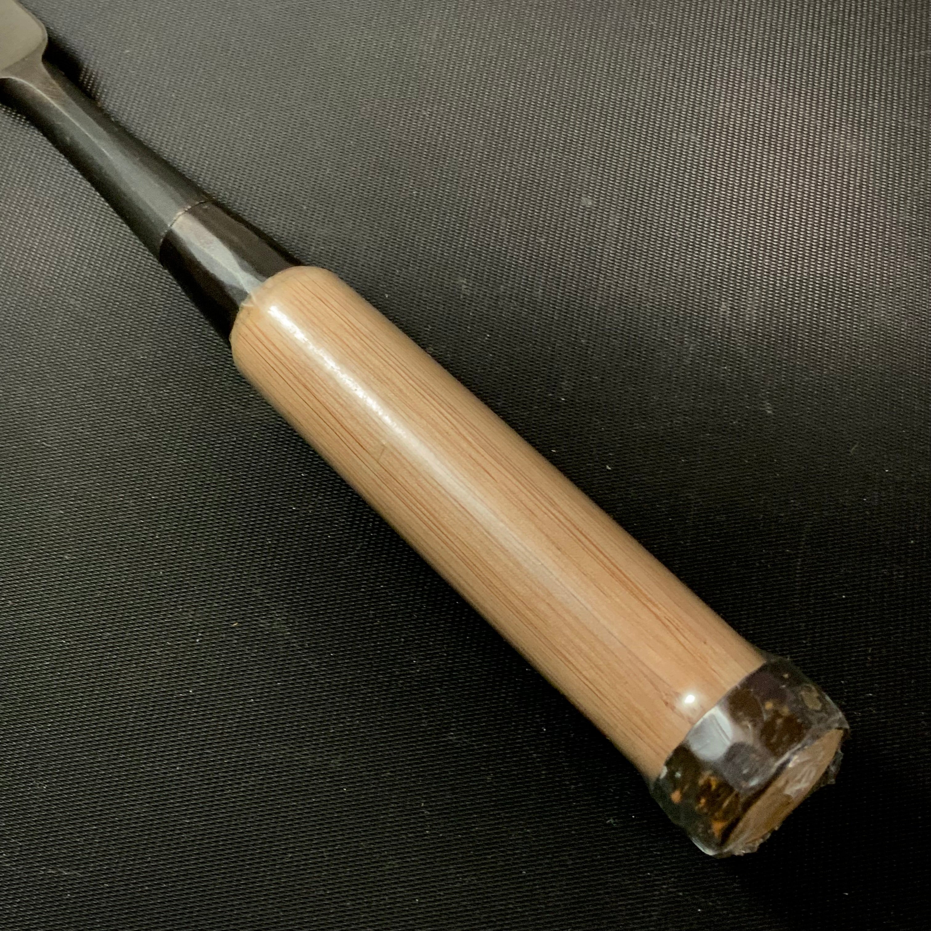 Tasai Bench chisels (Oirenomi) with blue steel 田斎作 黒仕上 追入鑿 芯付