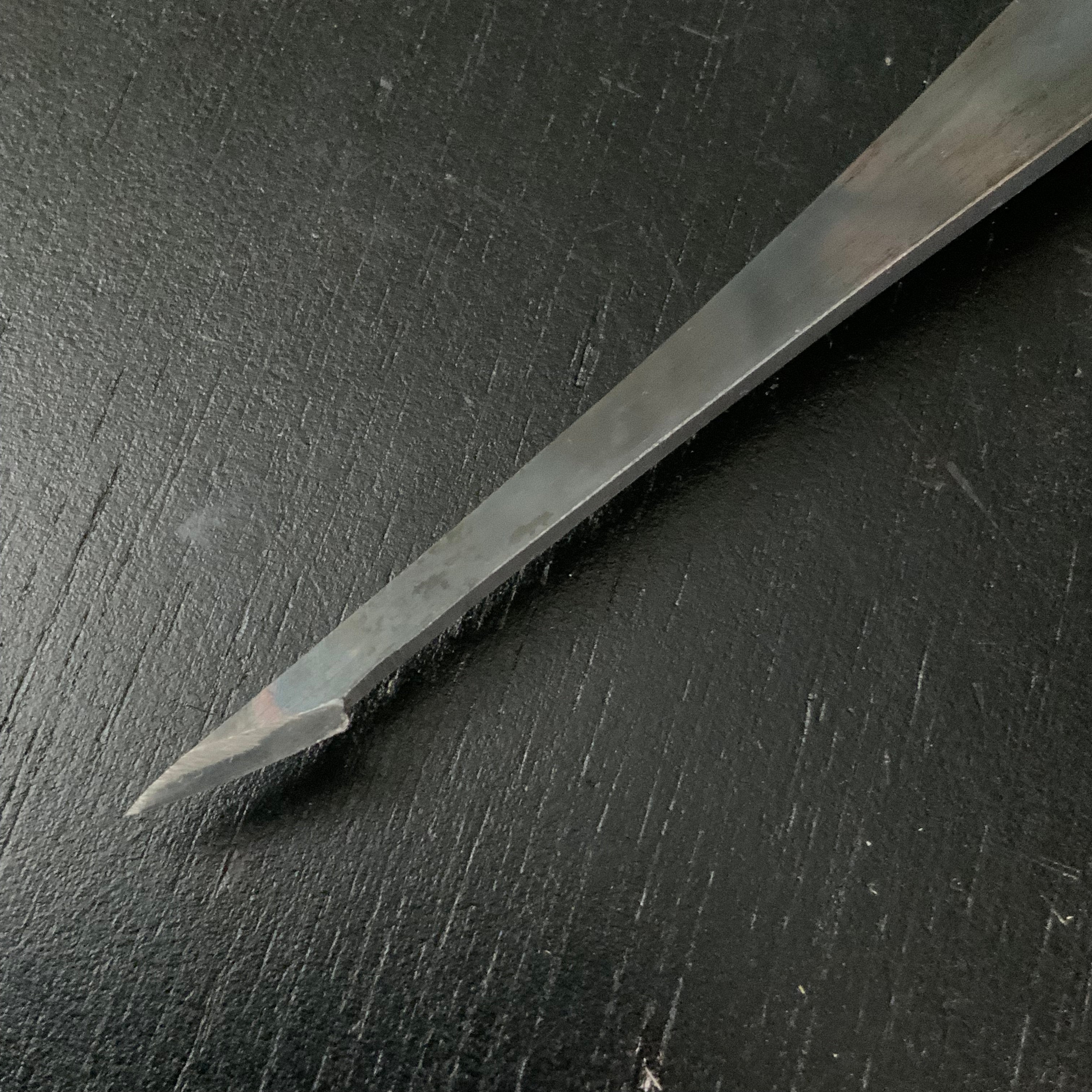 kamanomi chisel Japanses White oak handle / 鎌鑿 樫白樫柄