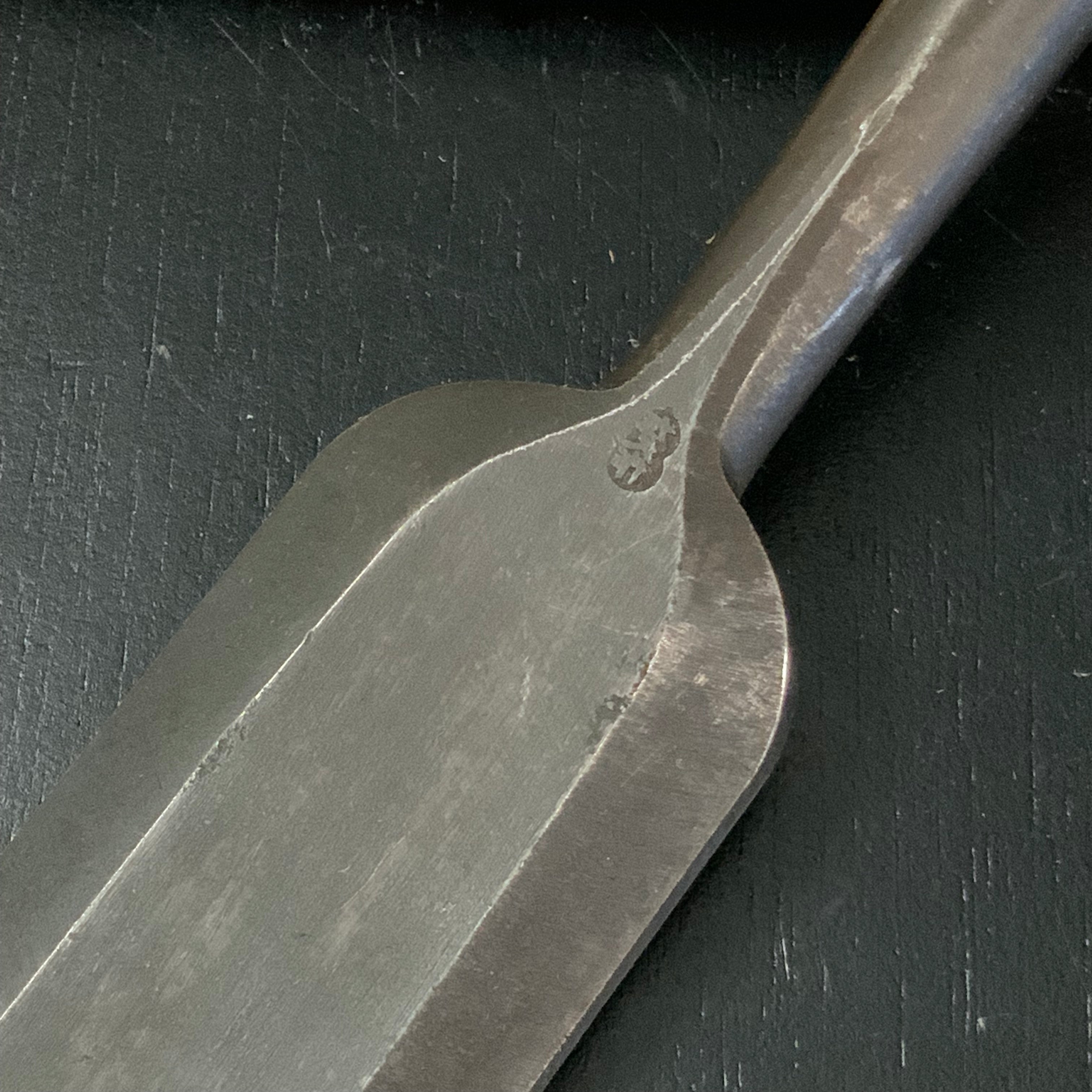 old stock Hidari Hisasaku Timber chisels 42mm 掘出し物 左久作 叩き鑿 42mm