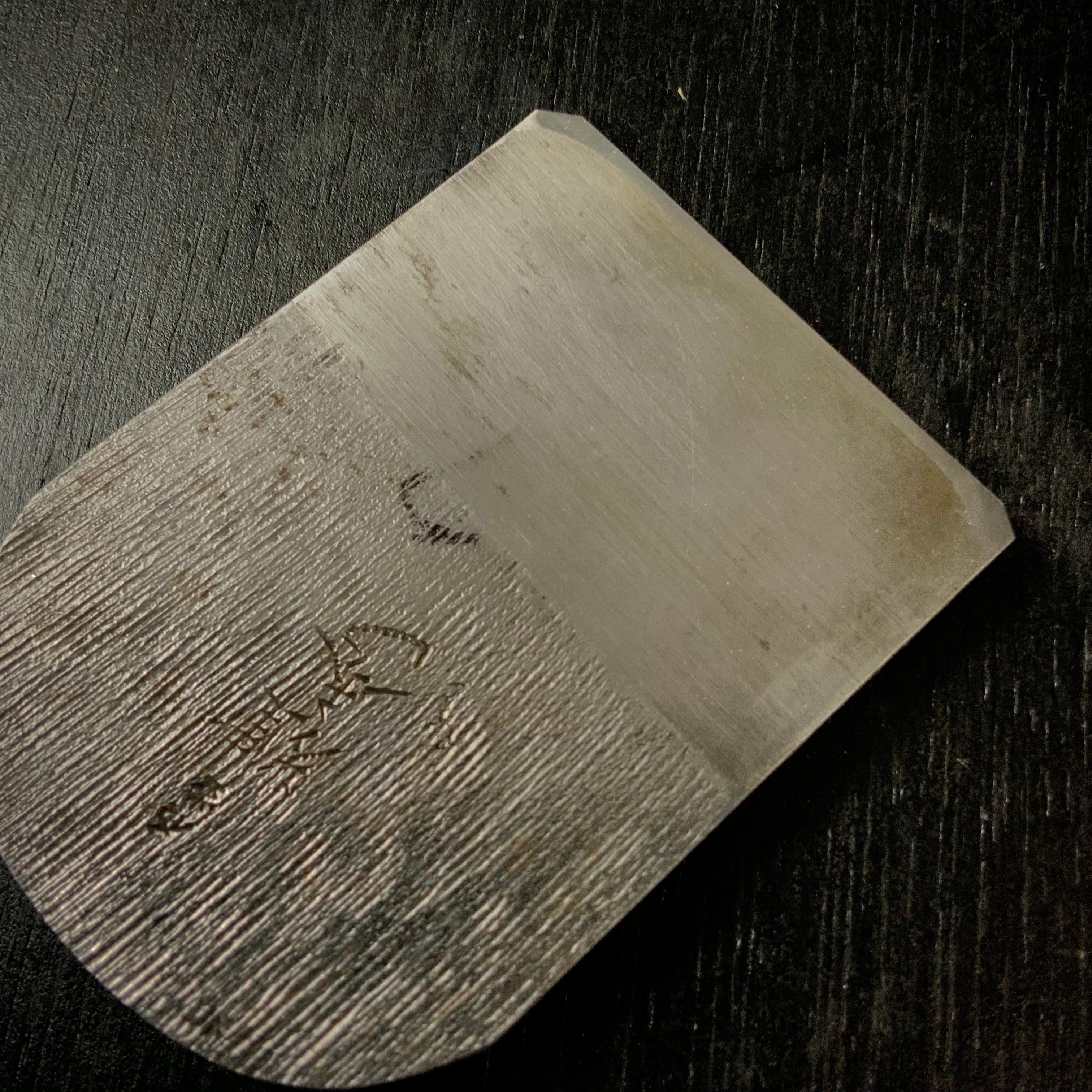 Teruhide eleventh generation Teruhide Standing Plane (Dainaoshi Kanna) 輝秀 十一代目 石堂秀雄作 台直鉋 段付