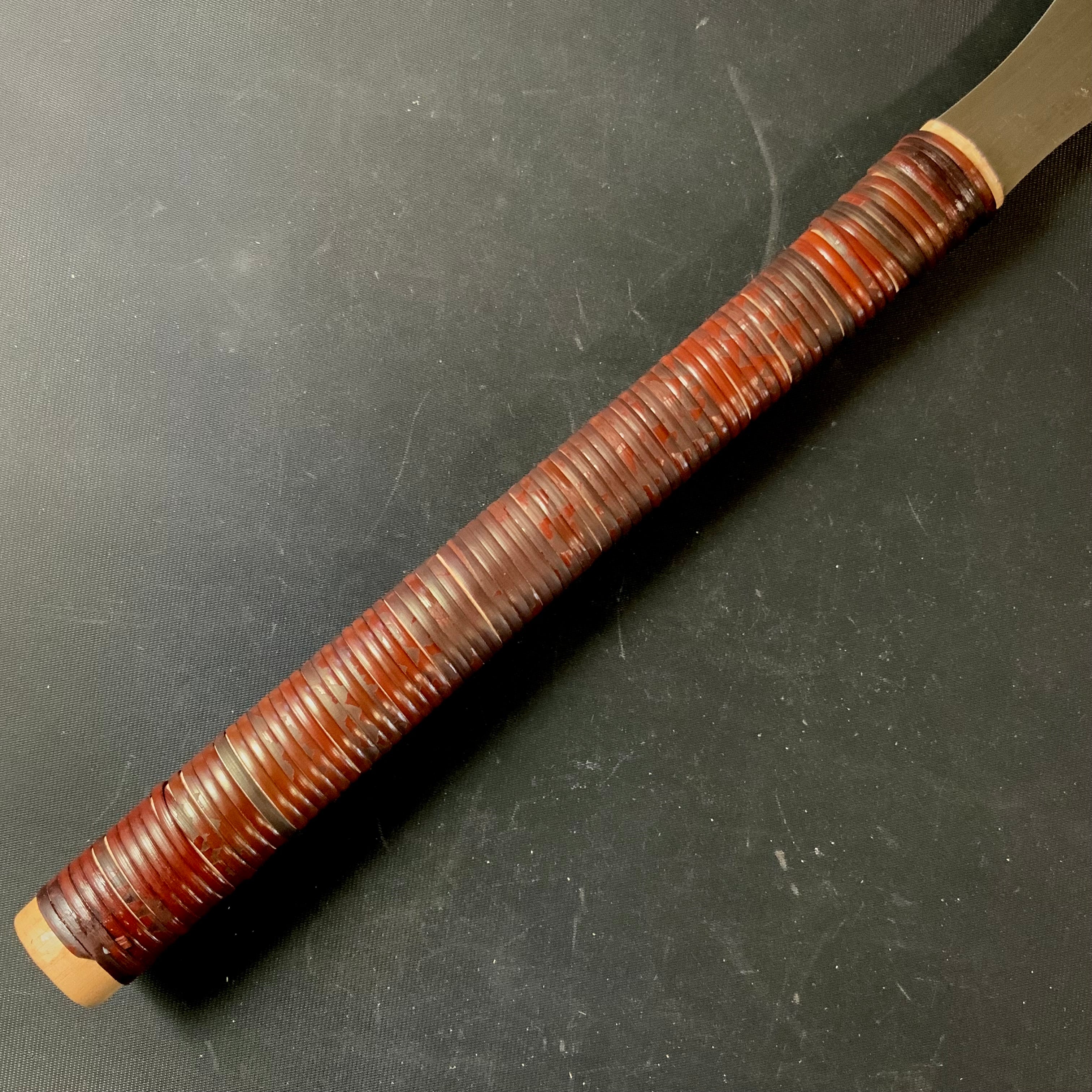 #100 Nagakatsu Double Edge Saw with Eddy Type Handles set by Kurashige 長勝鋸 渦巻き柄 両刃鋸 225mm