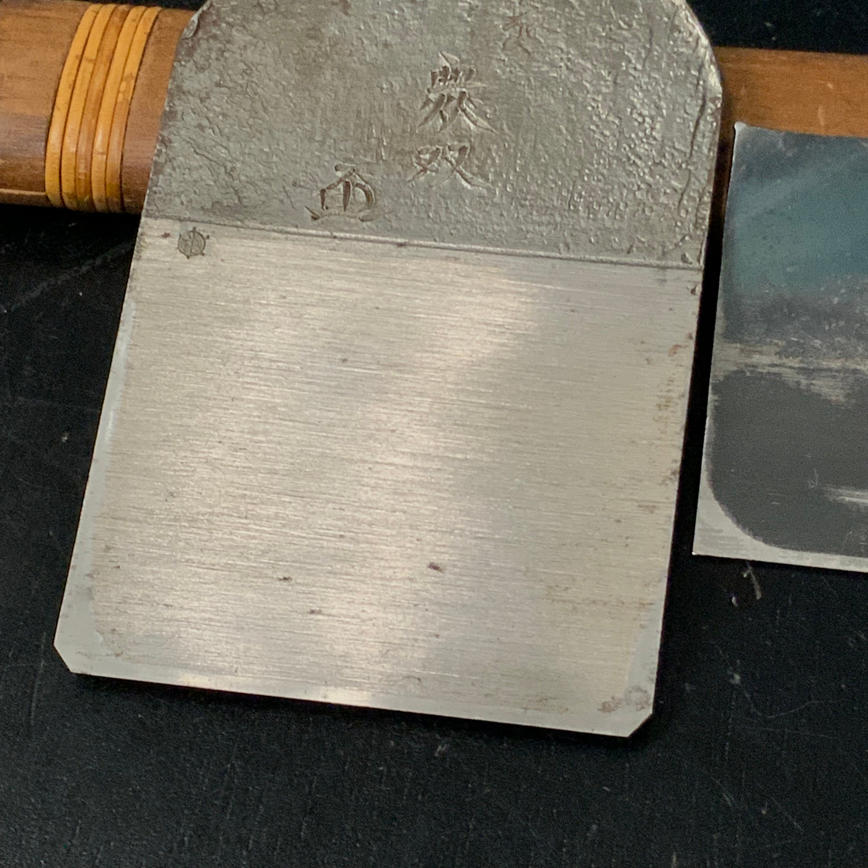 Old stock #3 Muso Smoothing Plane (Kanna) by Ishido Master 掘出し物 無双 石堂輝秀作 仕上げ鉋 70mm