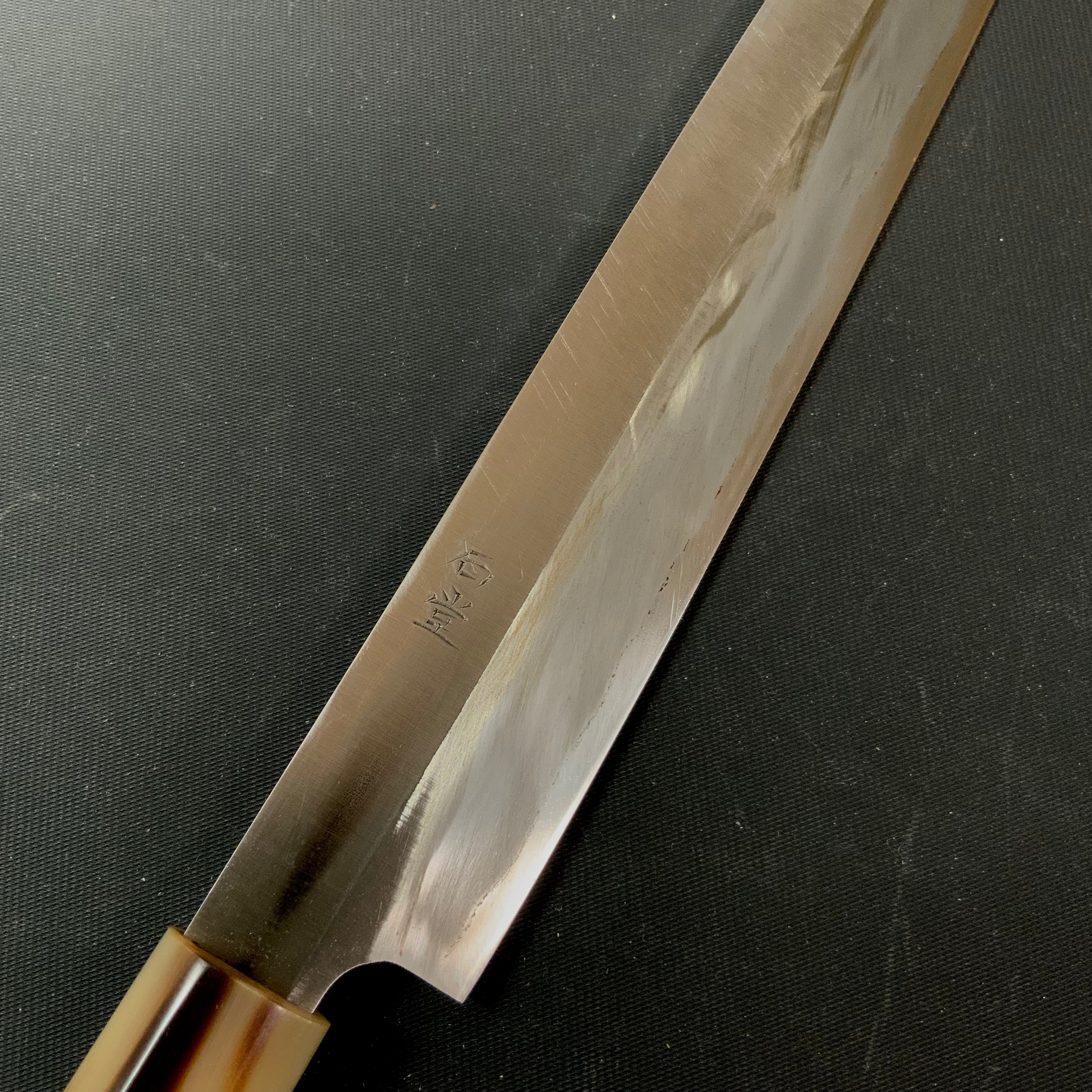 Ishido Yanagiba Bocho with Blue steel kitchen knife 石堂 青紙鋼 柳刃包丁 265mm #2