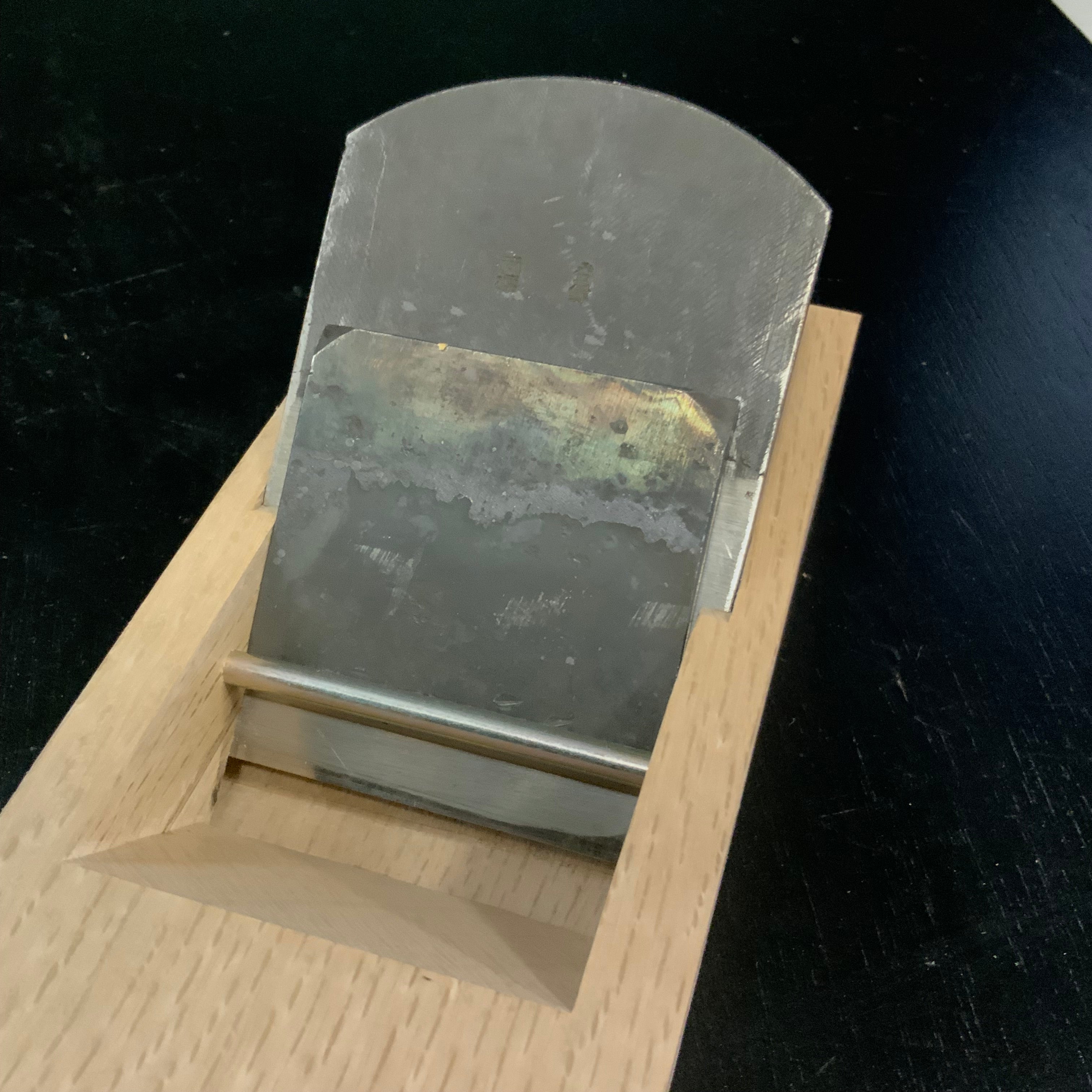 Old stock Hirosada Smoothing Plane (Kanna) 70mm 掘出し物 廣貞 仕上げ鉋 70mm