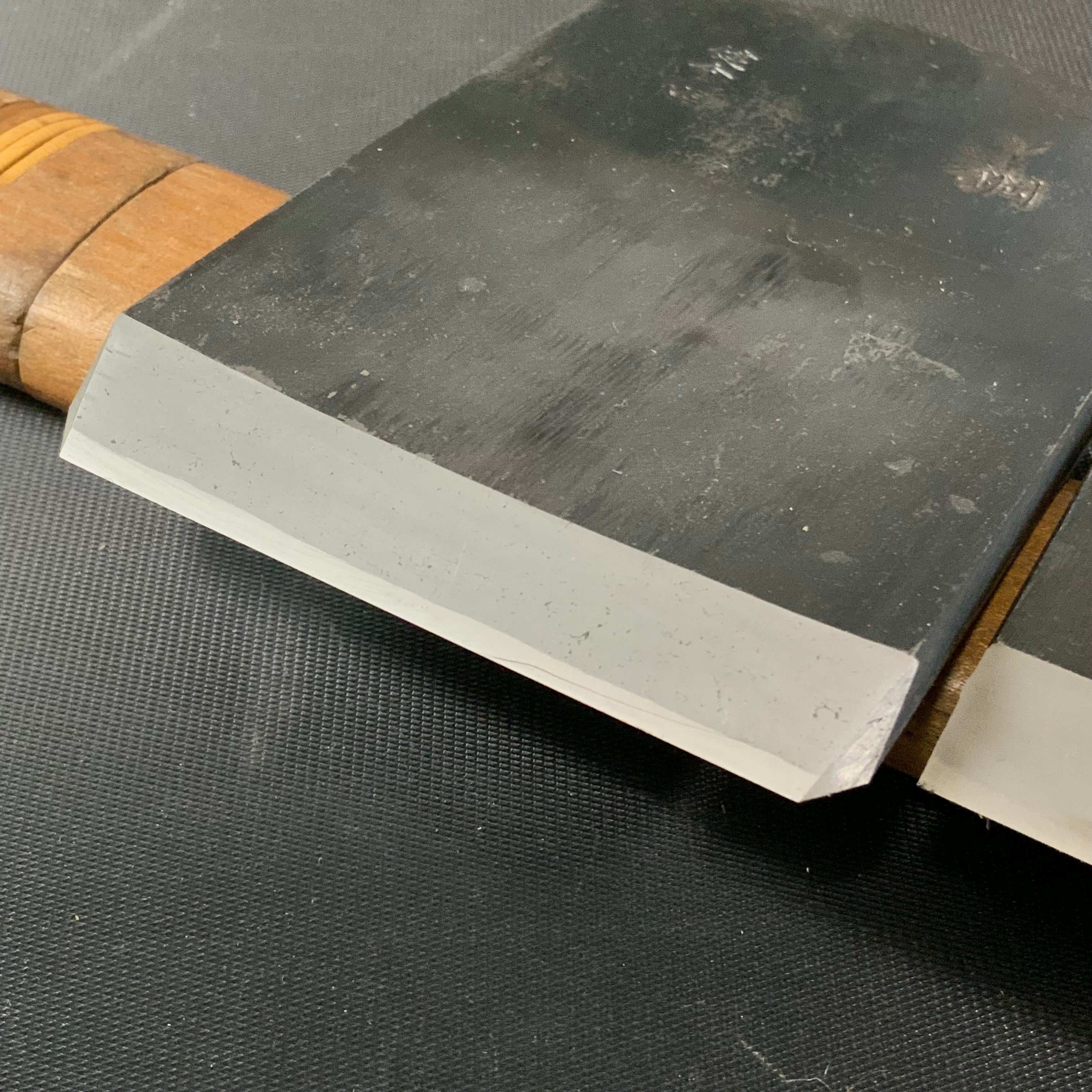 Kensuke V1 steel Smoothing Plane(Kanna) by Yamamoto Kensuke 4th with Brue V1 steel 山本健介作 健介 青紙スーパーV1鋼 仕上げ鉋 70mm