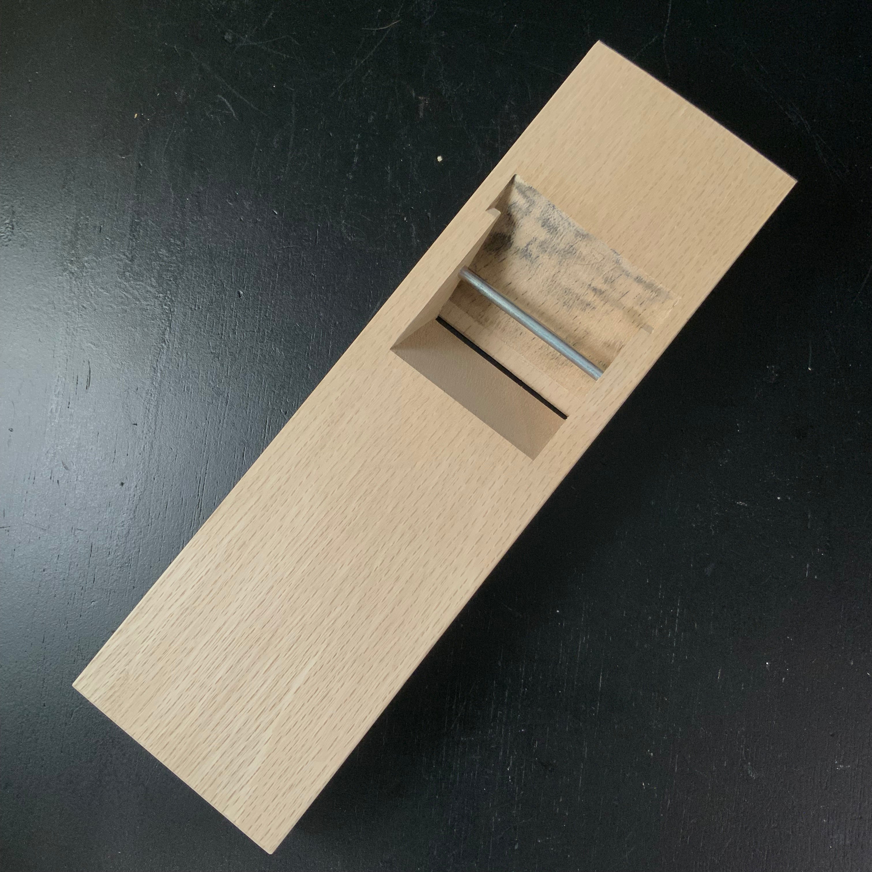 Old stock #4 Muso Smoothing Plane (Kanna) by Ishido Master 掘出し物 無双 石堂輝秀作 仕上げ鉋 70mm