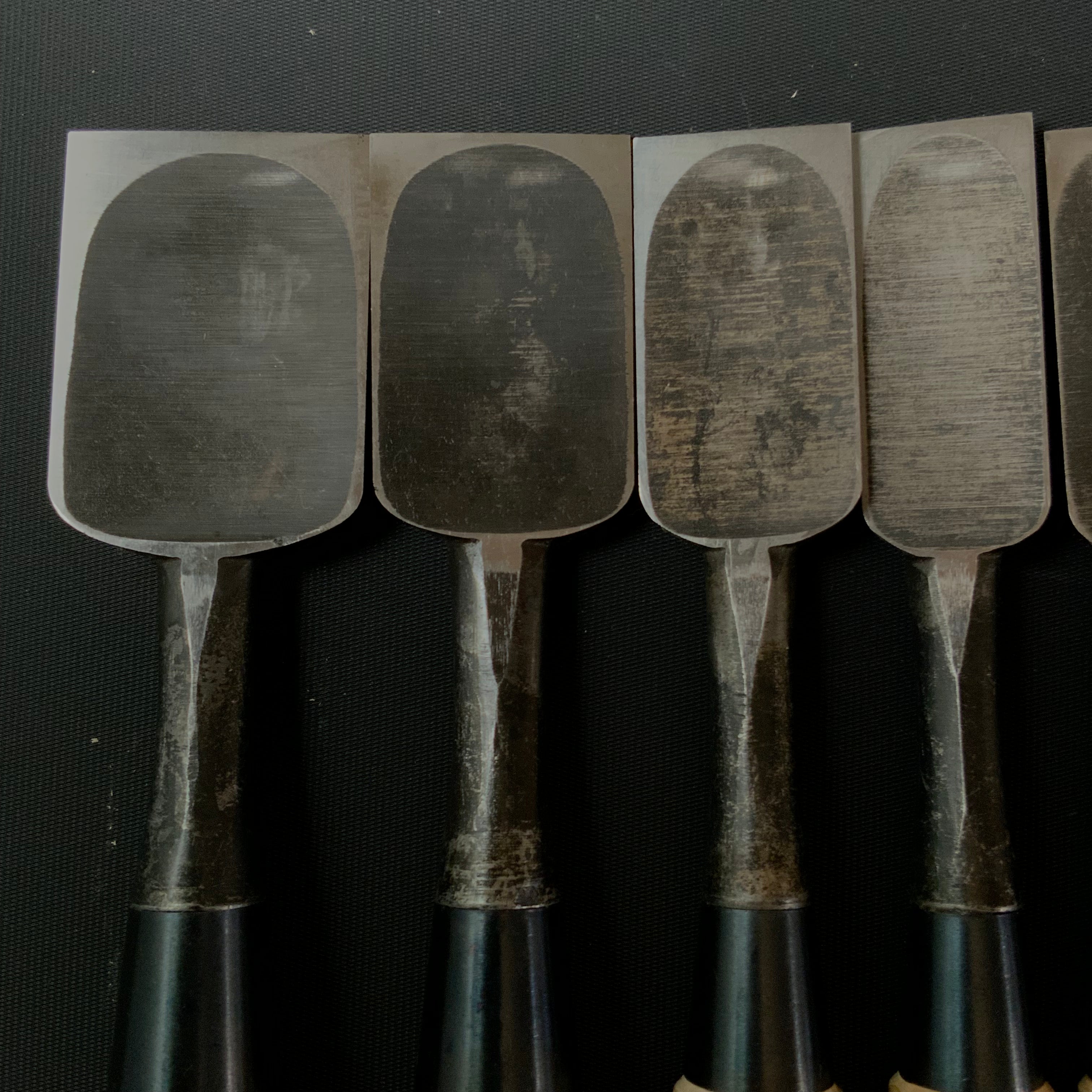 Iwazaki Dovetail Bench chisels set by Iwazaki Eisuke 岩崎永祐作 岩崎 追入鎬組鑿 Oirenomi