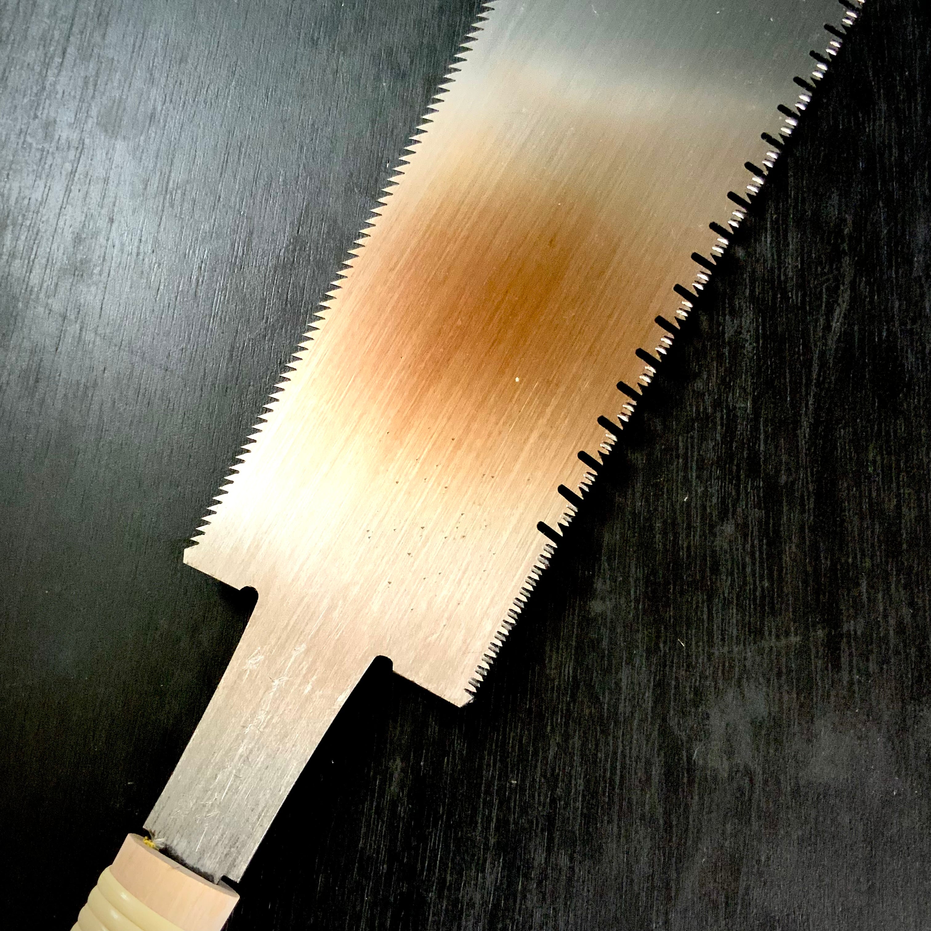 #123 Nagakatsu Double Edge Saw Rip cut 長勝鋸 両刃鋸 250mm