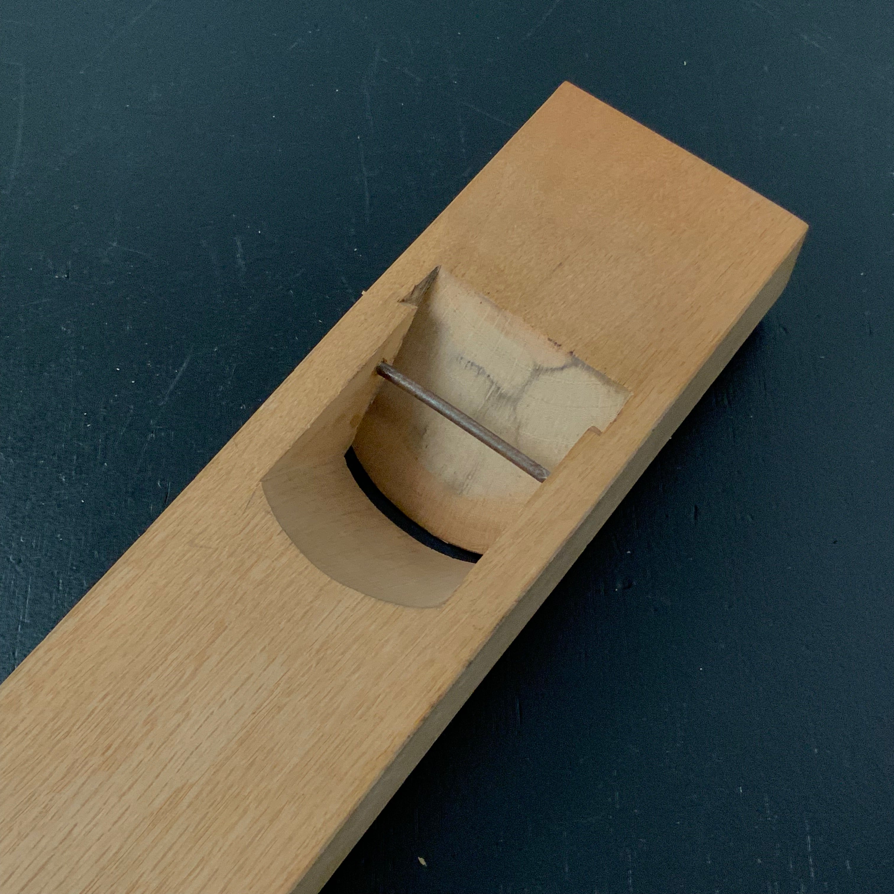 Old stock Small Rounding Plane (Sotomaru Kanna) 掘出し物 外丸鉋 48mm