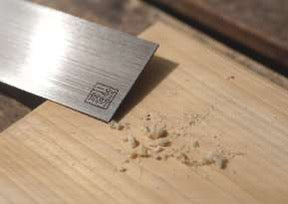 Woodworking Scraper by Bessho Jiro Square 1.2mm thick / 別所二郎作 木工用スクレーパー スクエア型 1.2mm厚