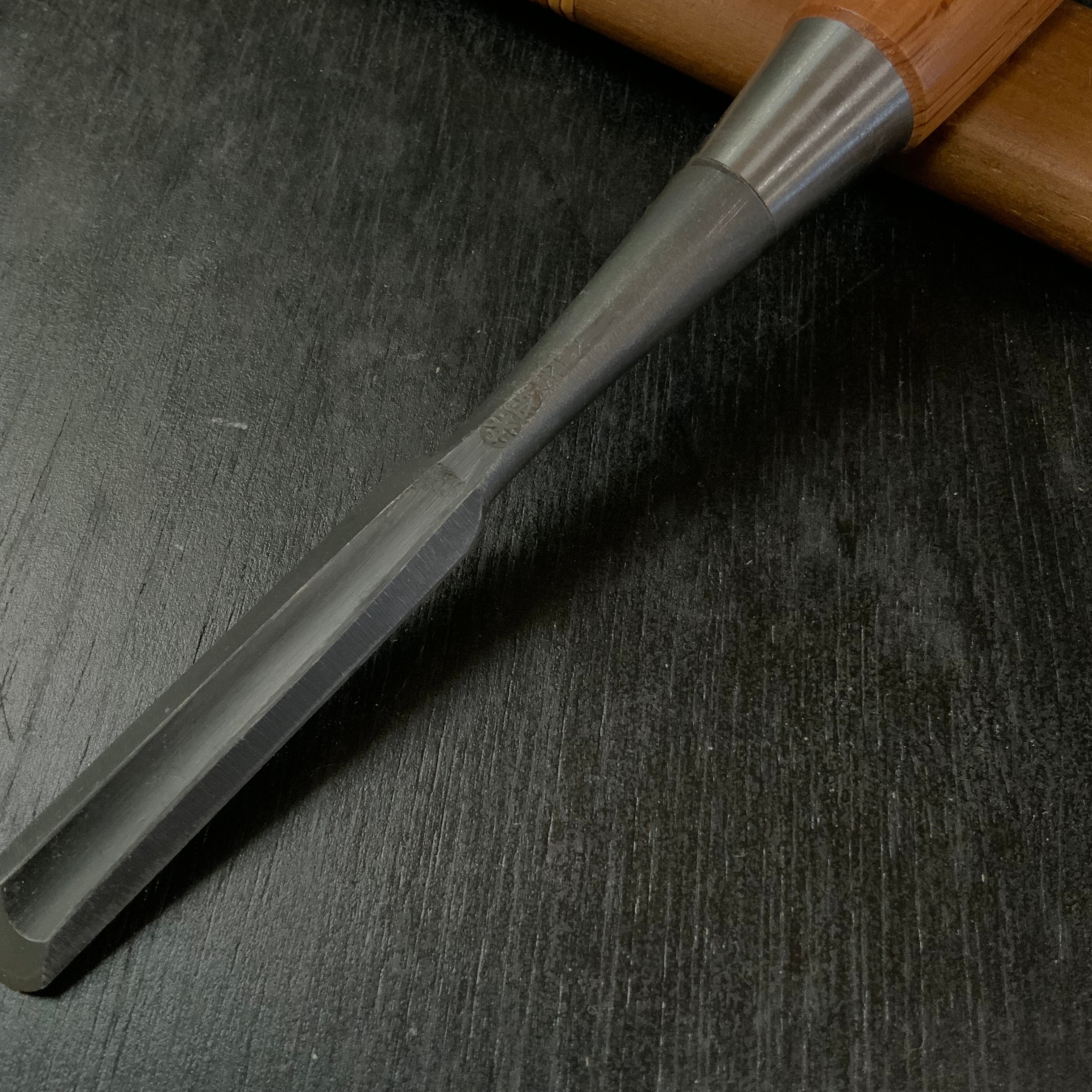 Koshitaka Chisels by Takagi Koujiro / 高木孝次郎作 越孝 外丸鑿 sotomarunomi 12mm