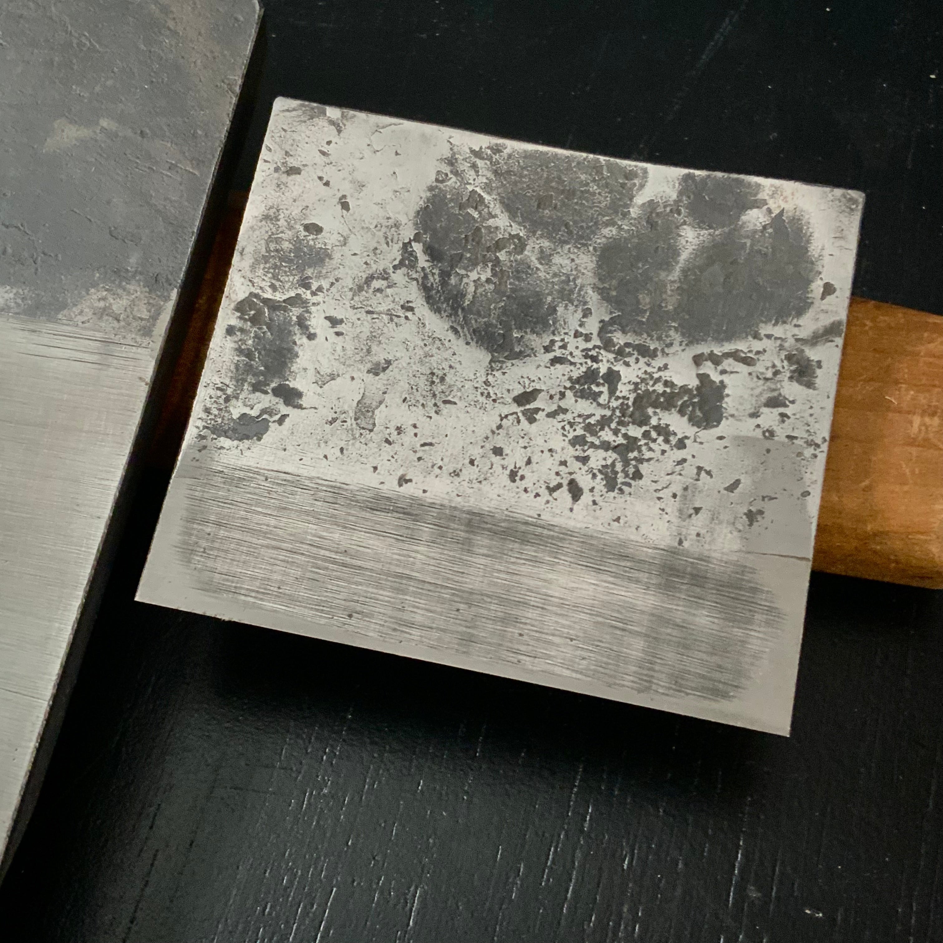 Old stock Smoothing Plane (Kanna) by Yamamoto 掘出し物 三代目 山本芳博作 仕上げ鉋 70mm