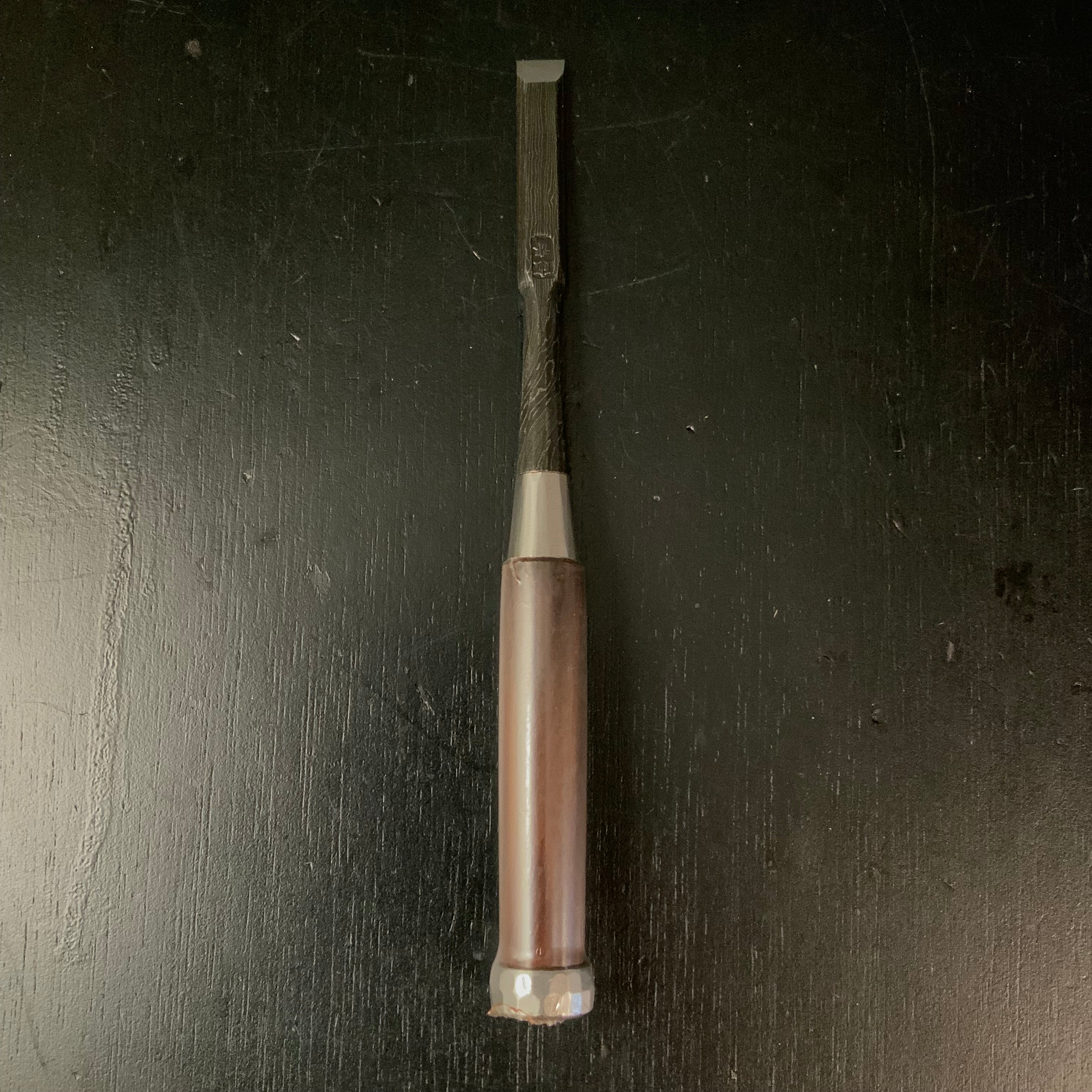 Tasai Masame Special Bench chisels with Cassia siamea handle 田斎作 柾目 追入鑿 鉄刀木柄 12mm