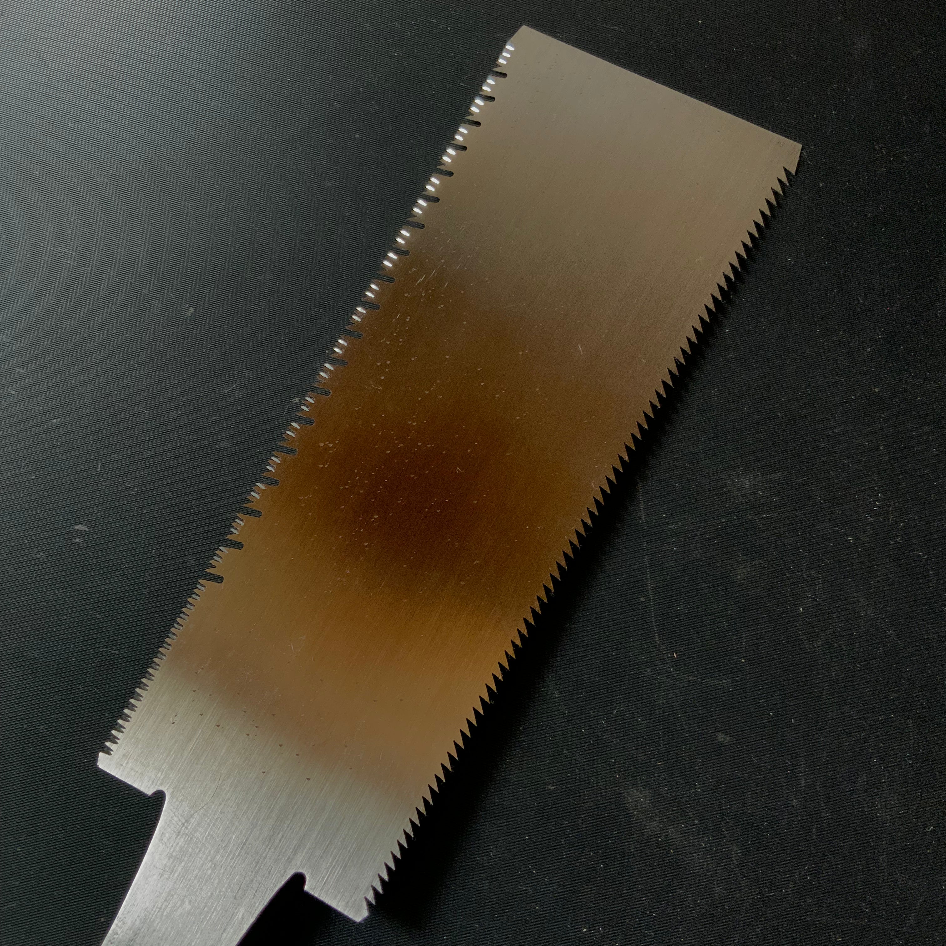 #R32 Nagakatsu Double Edge Saw with Eddy Type Handles set by Kurashige 直ぐ使い 長勝鋸 渦巻き柄 両刃鋸 210mm