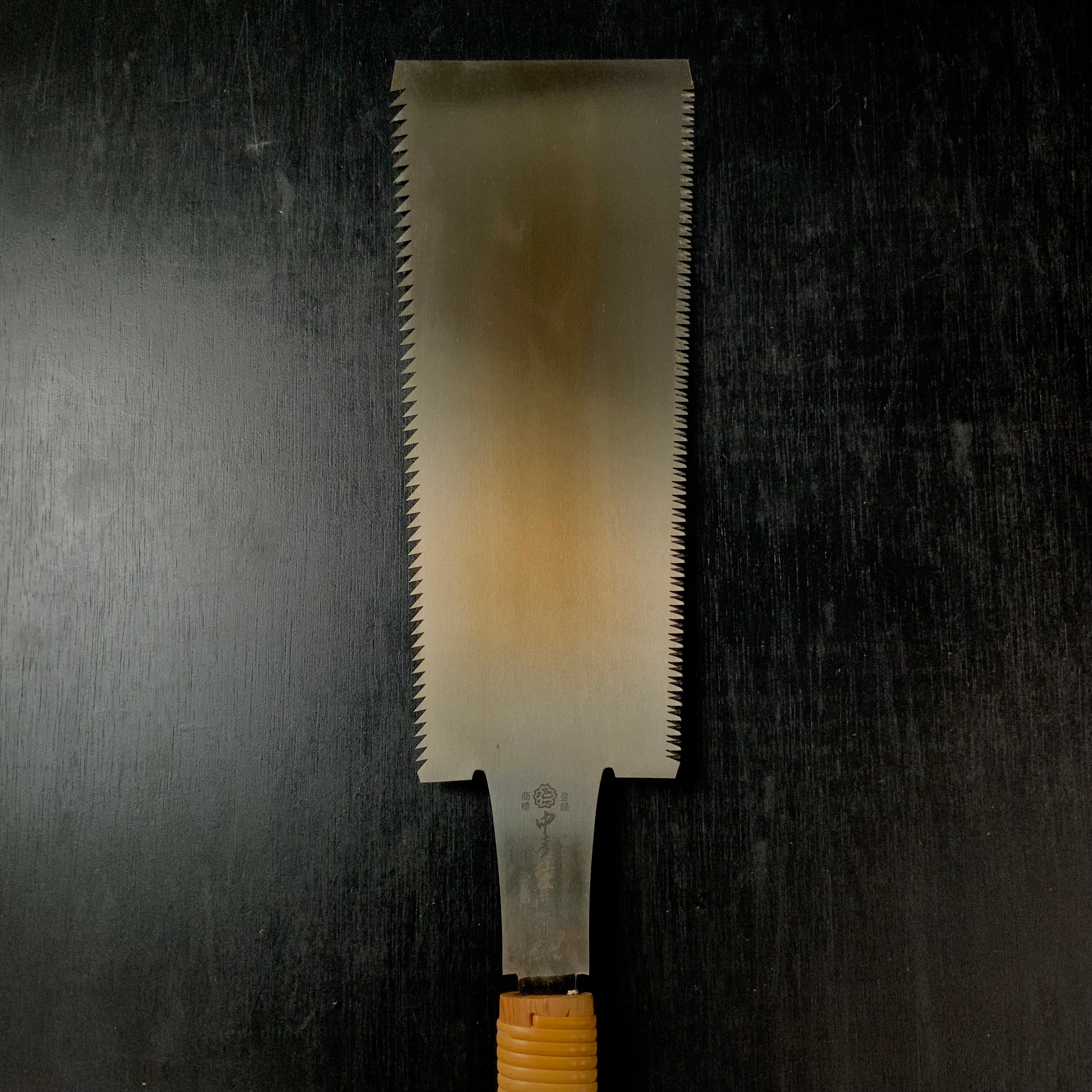 #R55 Double Edge Saw with Eddy Type Handles set by Kurashige 両刃鋸 270mm