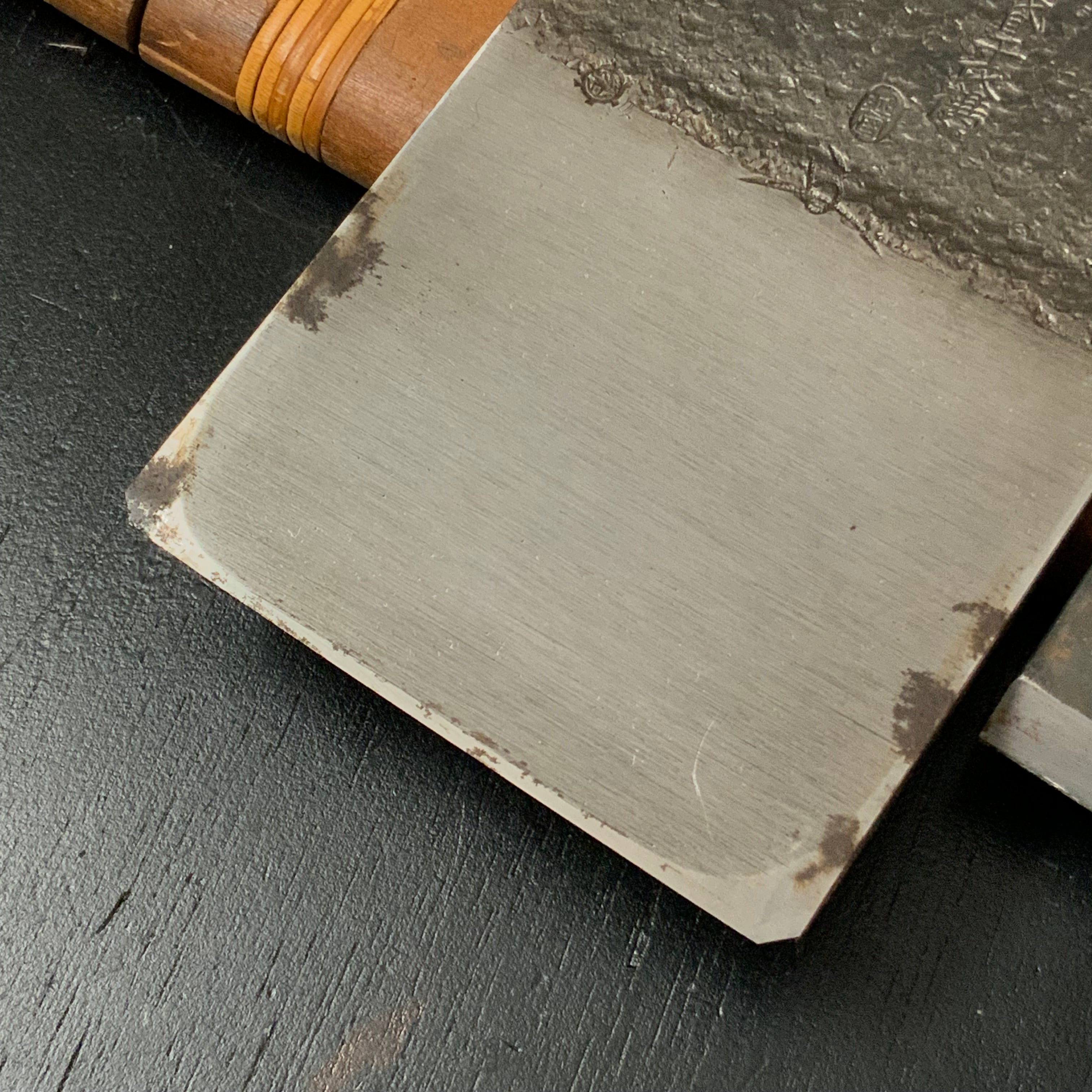 #2 Old stock Nobekuni Smoothing Plane (Kanna) by Chiyotsuru Nobekuni 掘出し物 三代目千代鶴作 延國 仕上げ鉋 70mm