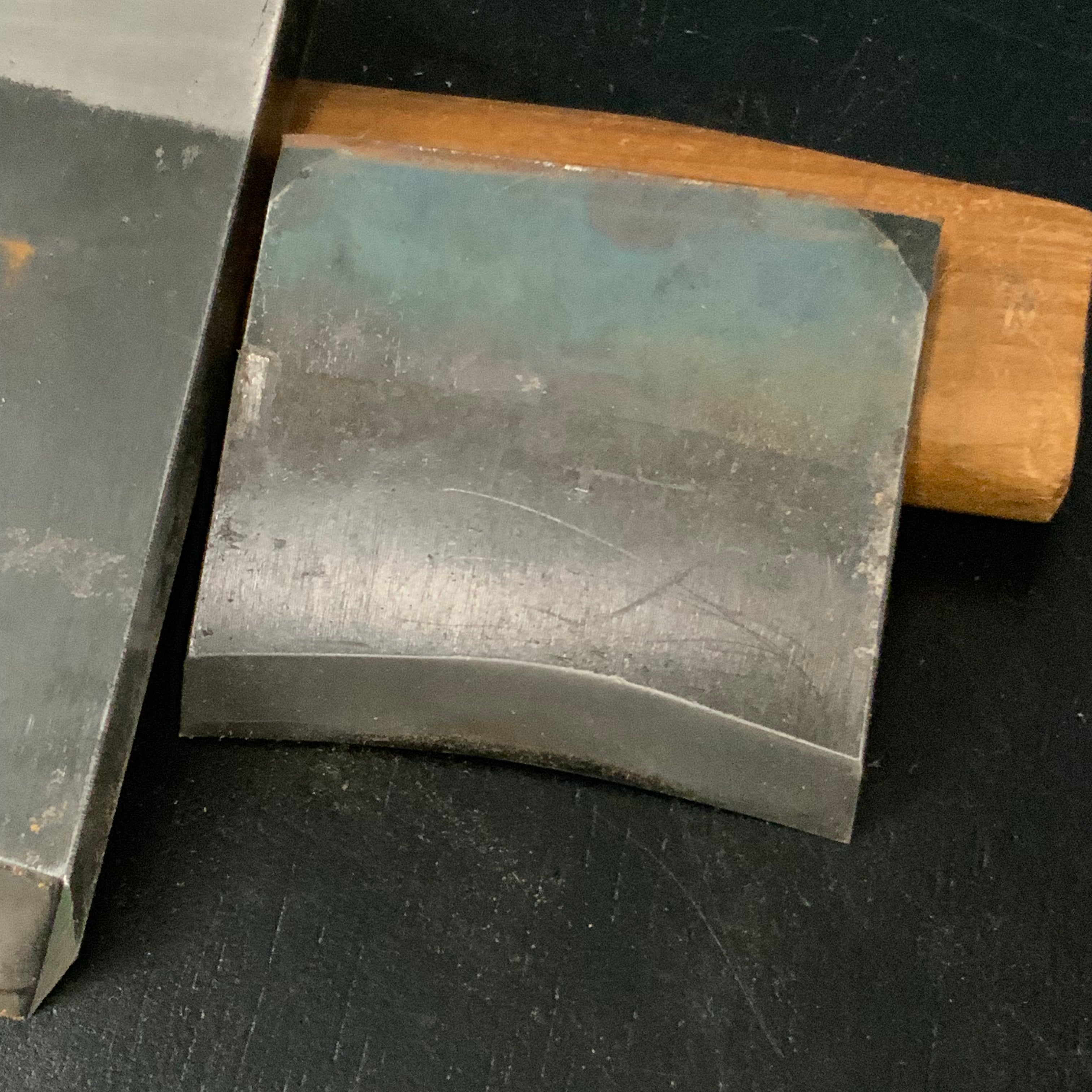 Used Shingi Rounding Plane (Uchimaru) 360R by Nakano Takeo 中古品 橘特選 中野武夫作 神技 内丸鉋 尺2寸アール 65mm