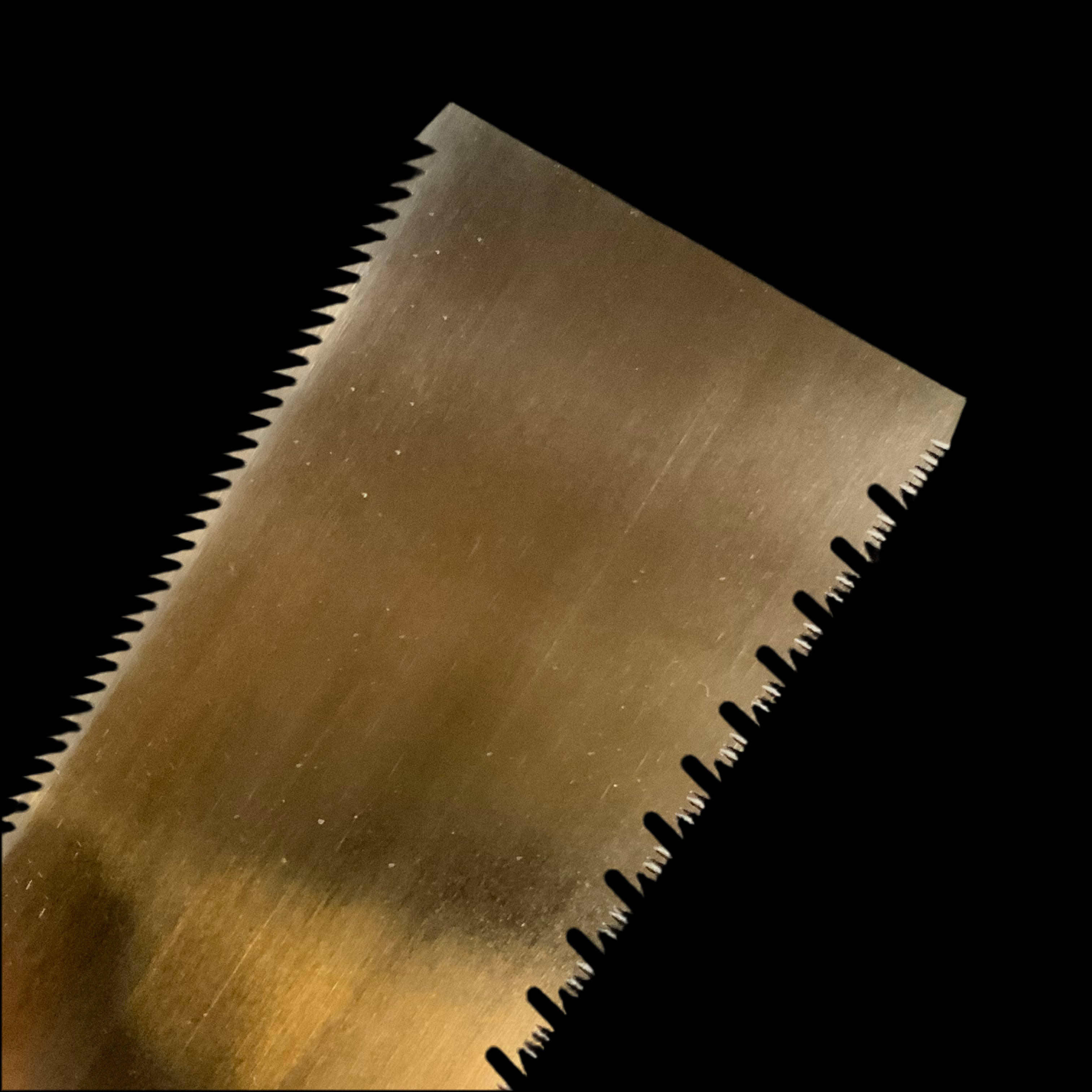 #221 Nagakatsu Double Edge Saw Eddy Type Handles set by Kurashige For Softwood 長勝鋸 渦巻き柄 両刃鋸 針葉材用 240mm