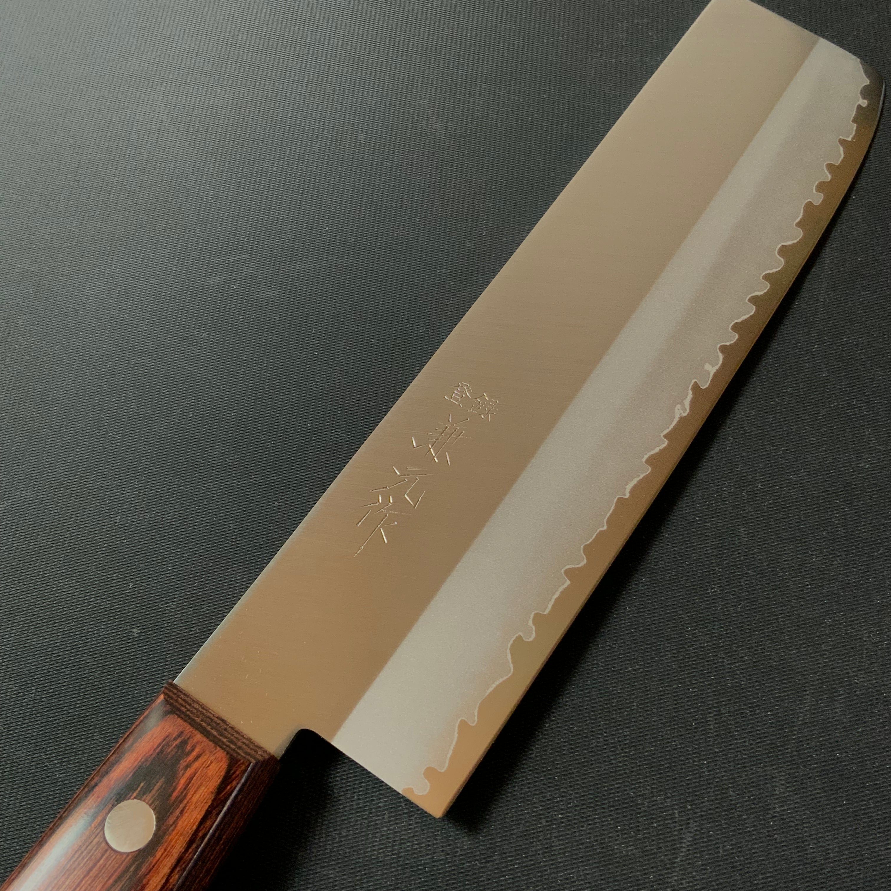 Kanemoto Nakiri Bocho Kitchen knife 兼元 菜切包丁 165mm